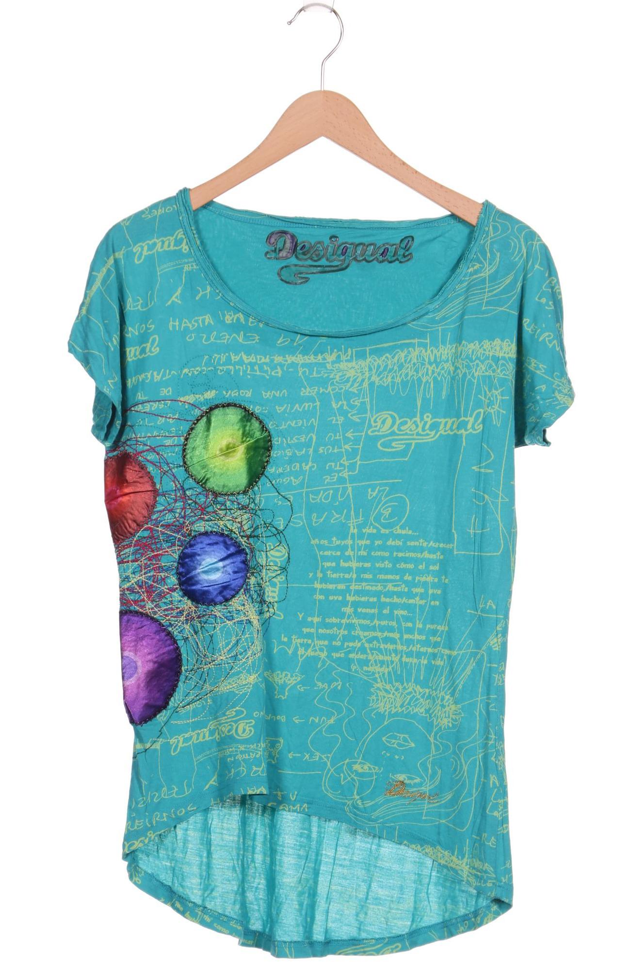 

Desigual Damen T-Shirt, türkis