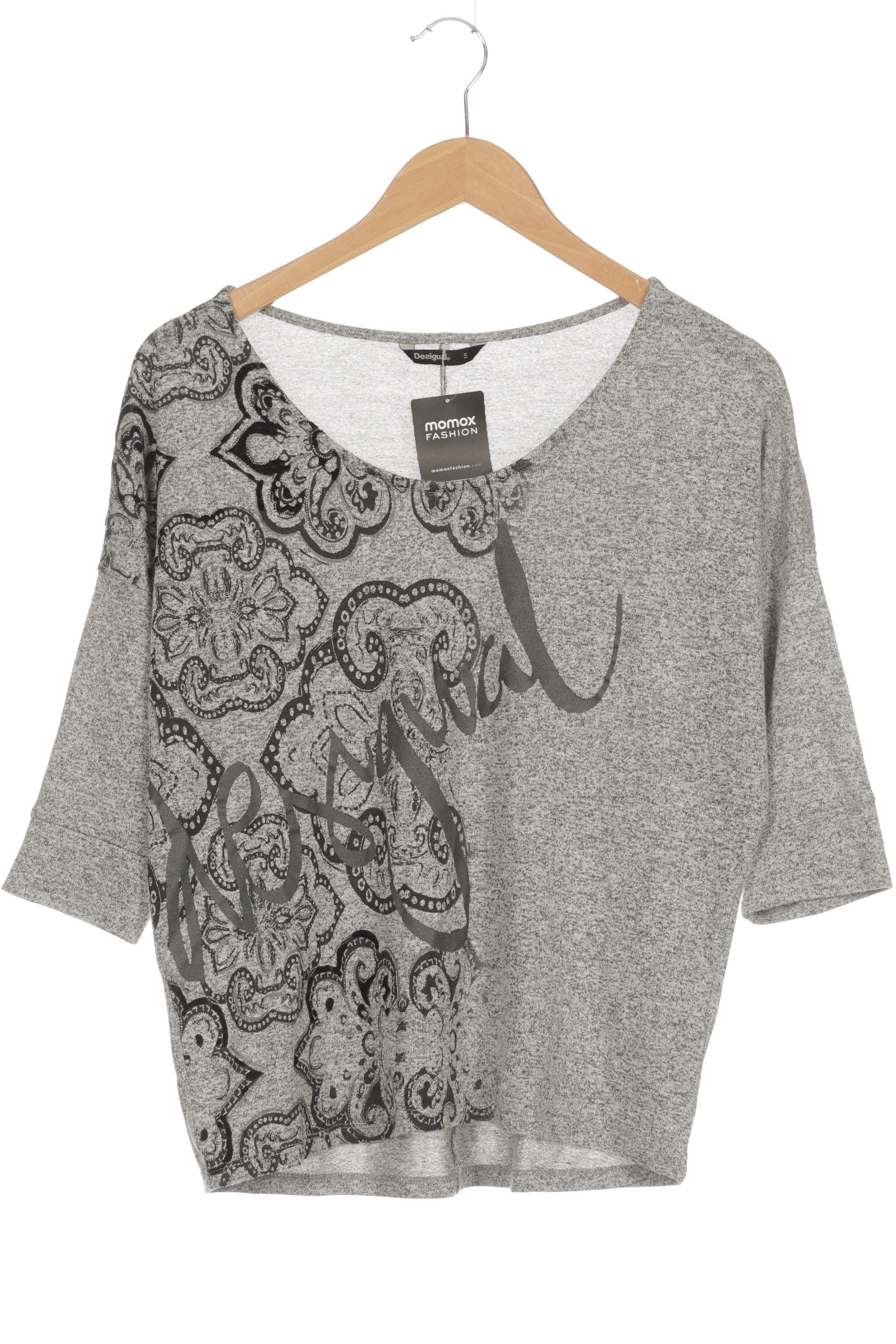 

Desigual Damen T-Shirt, grau, Gr. 36