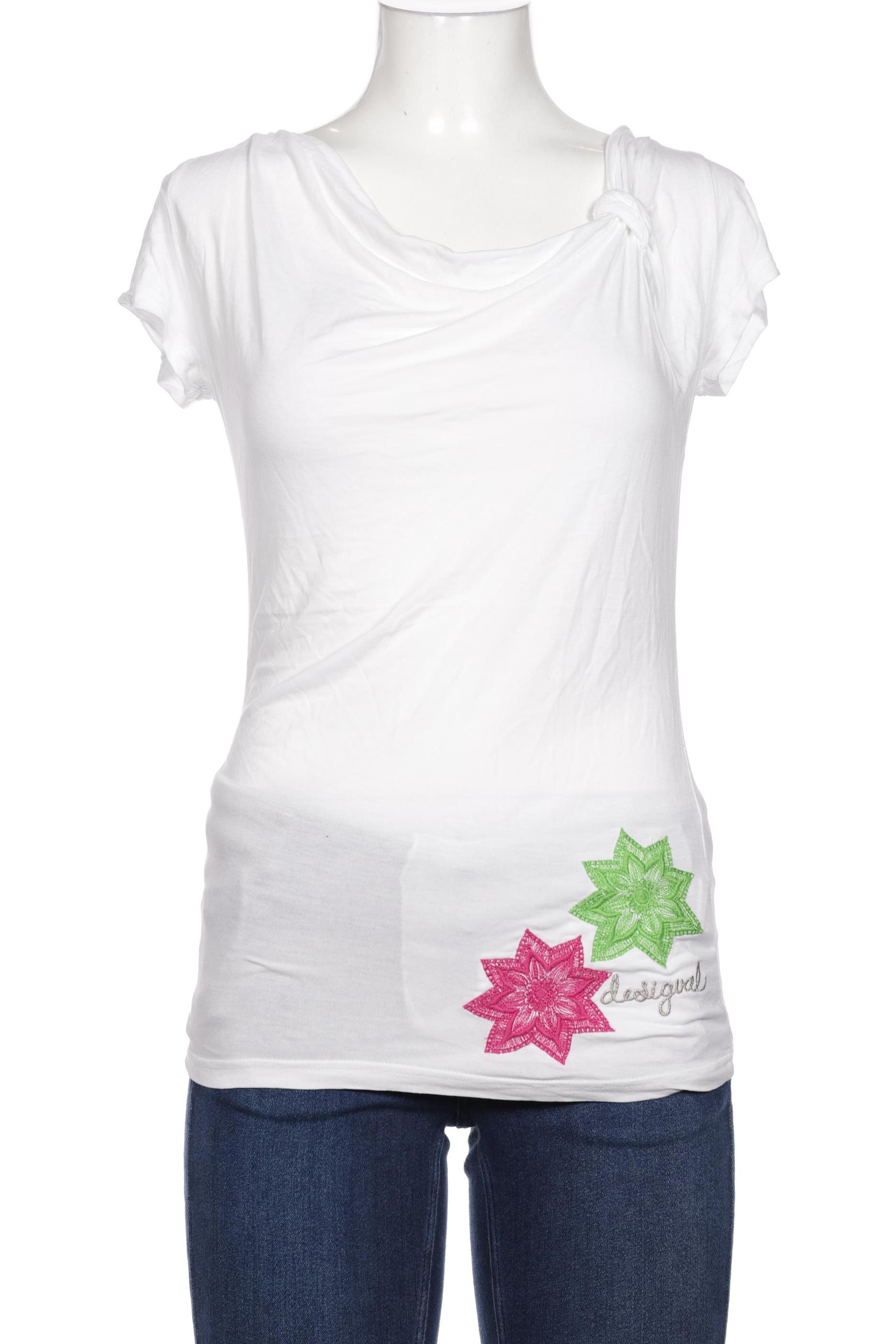 

Desigual Damen T-Shirt, weiß