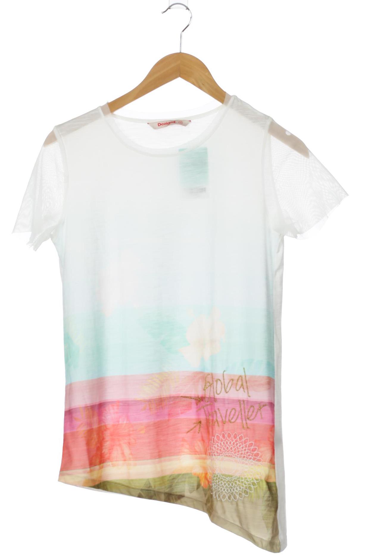

Desigual Damen T-Shirt, türkis, Gr. 38