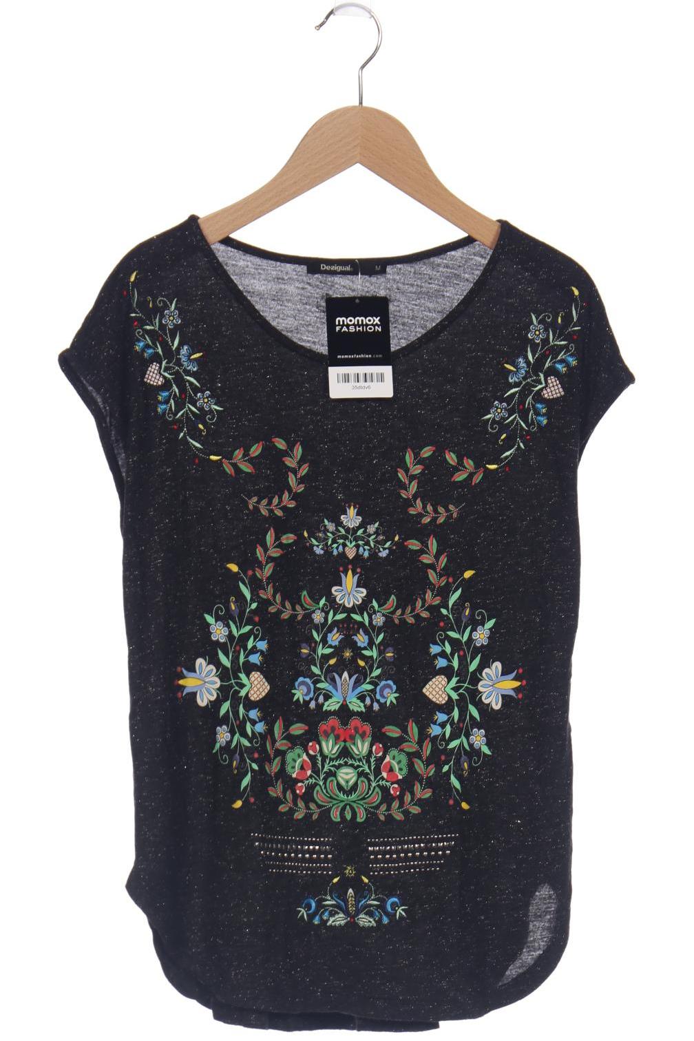

Desigual Damen T-Shirt, schwarz