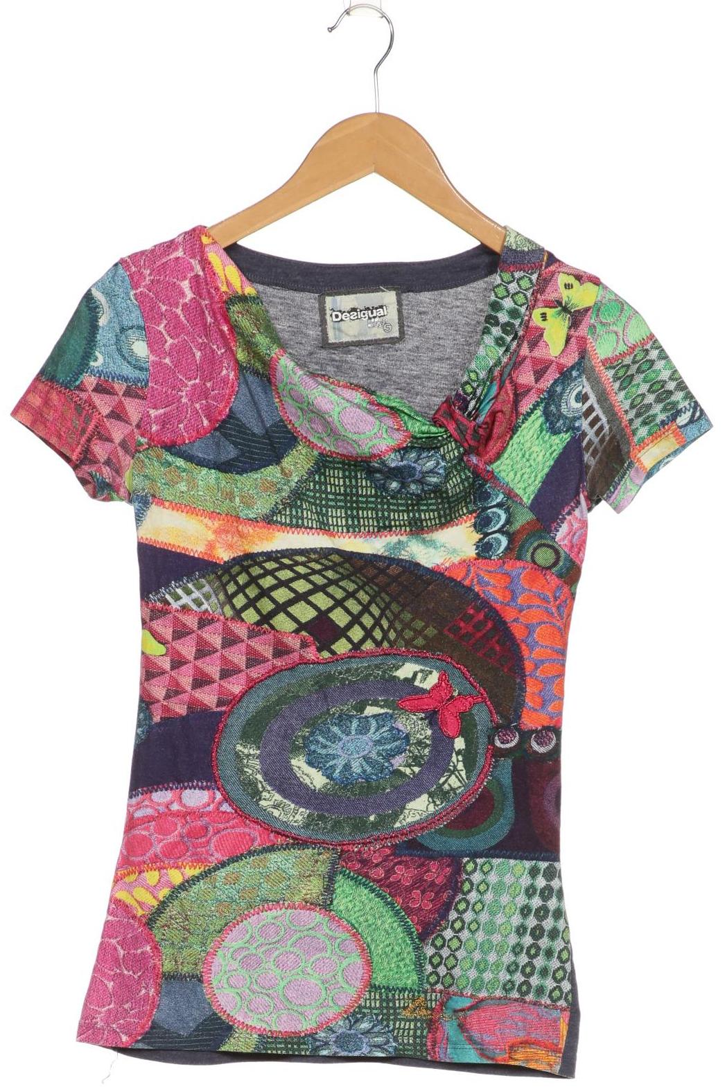 

Desigual Damen T-Shirt, blau, Gr. 36