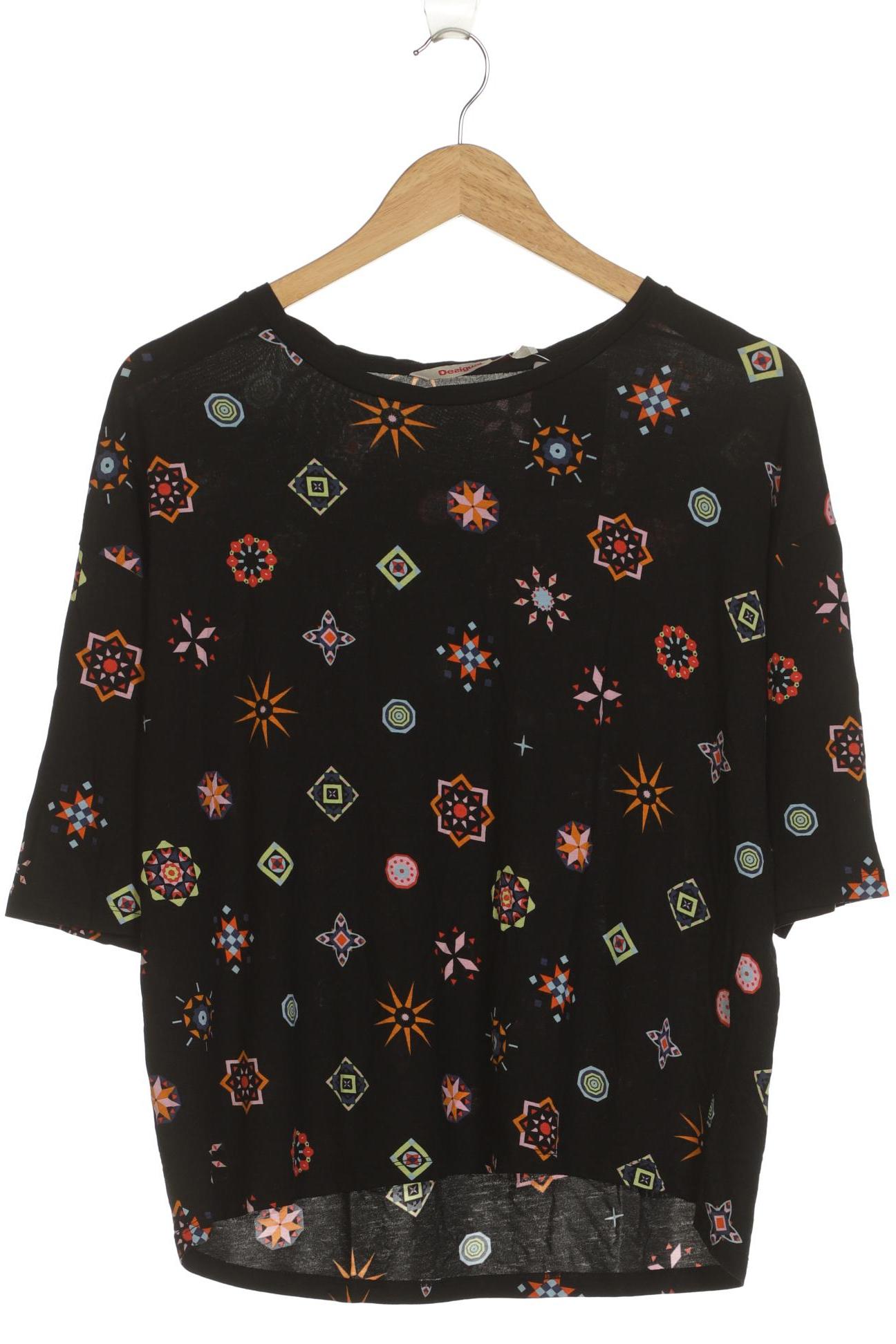 

Desigual Damen T-Shirt, schwarz, Gr. 44