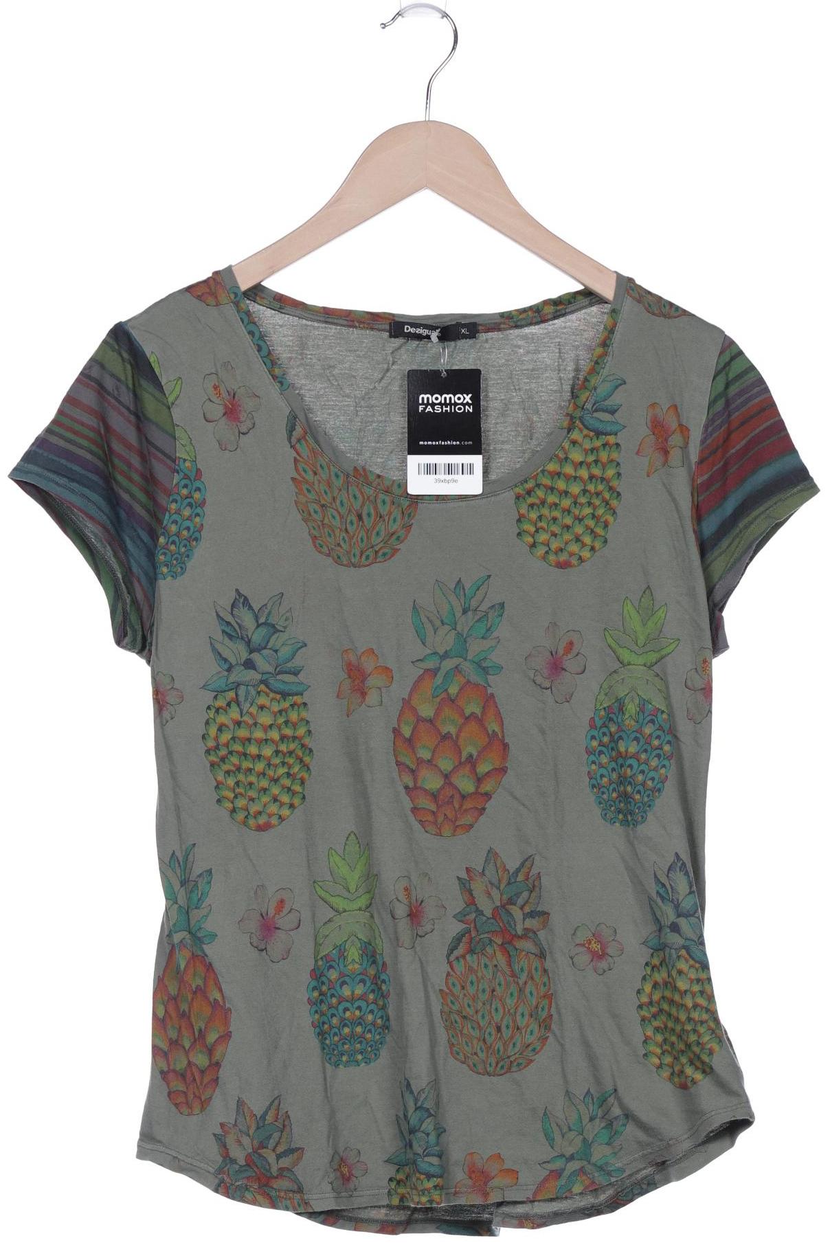 

Desigual Damen T-Shirt, grün, Gr. 44