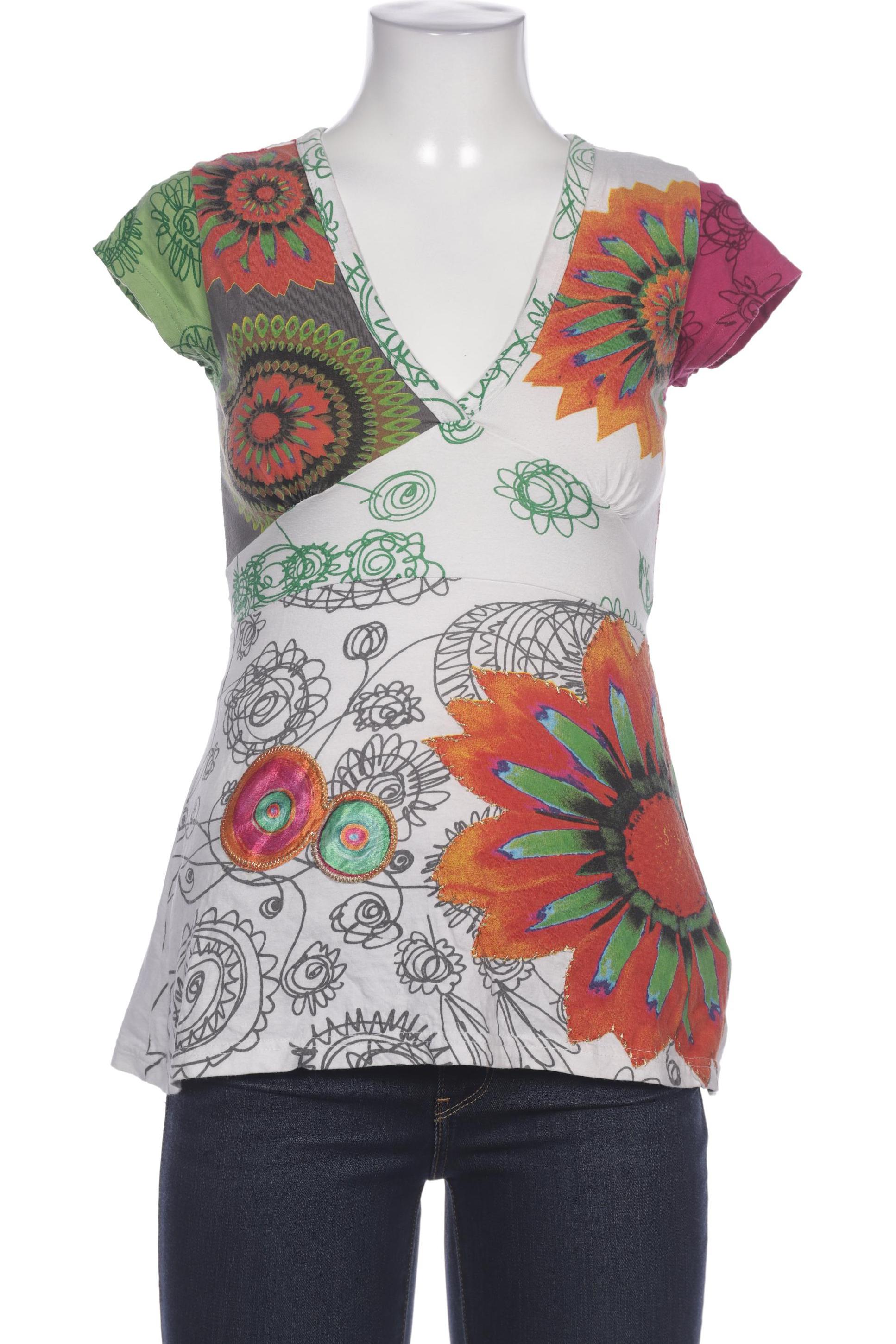 

Desigual Damen T-Shirt, mehrfarbig, Gr. 38