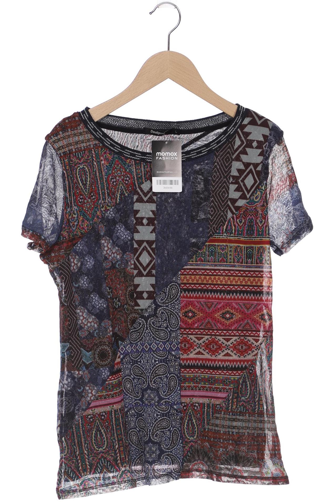 

Desigual Damen T-Shirt, mehrfarbig, Gr. 42