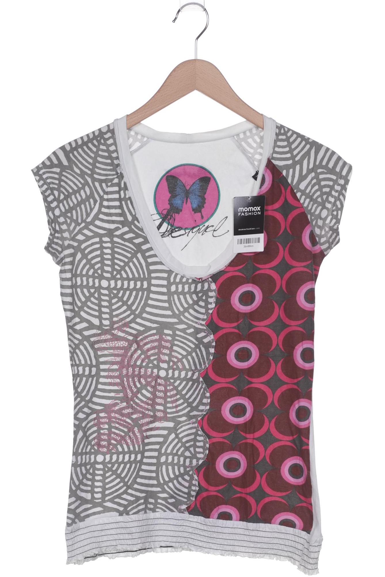 

Desigual Damen T-Shirt, mehrfarbig, Gr. 38