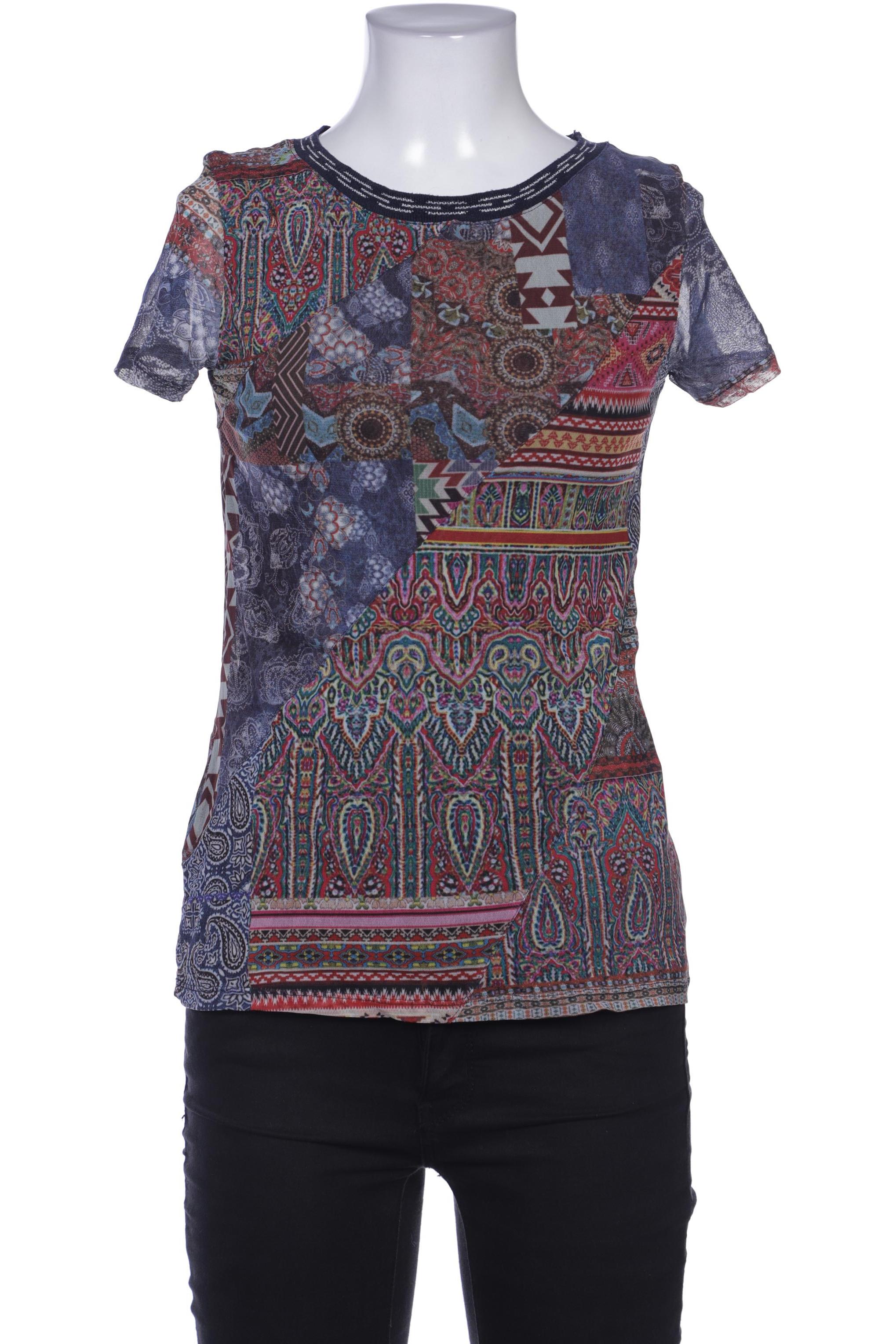 

Desigual Damen T-Shirt, mehrfarbig, Gr. 36