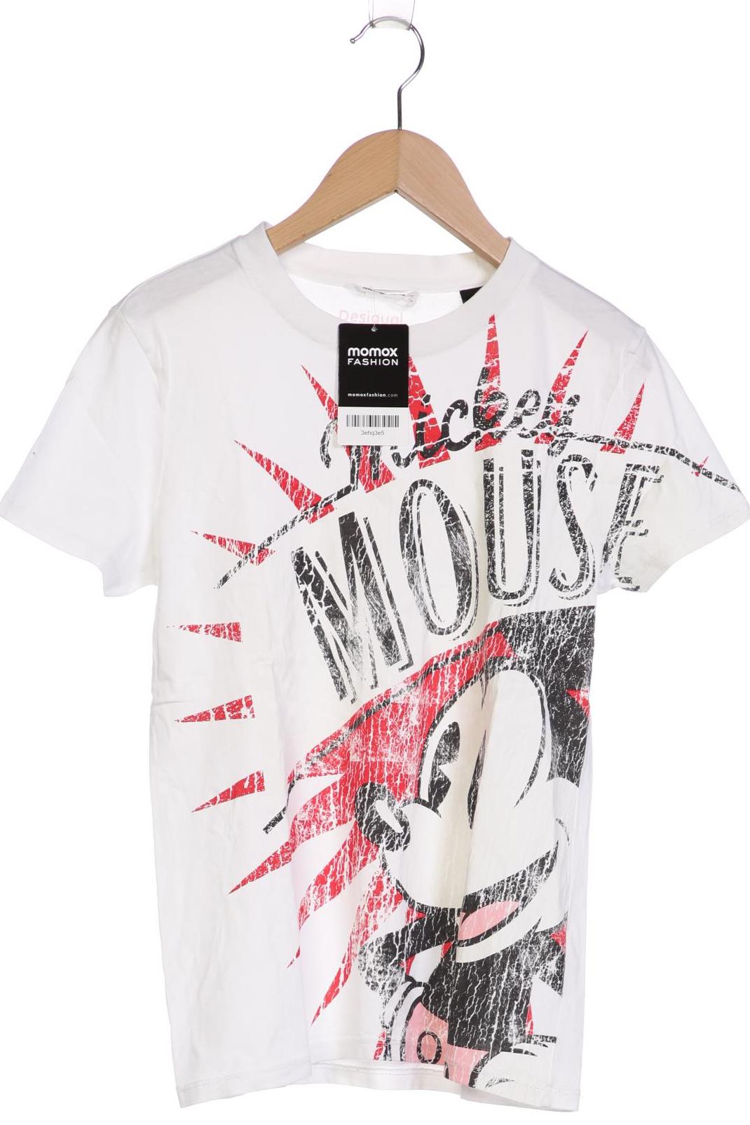 

Desigual Damen T-Shirt, weiß, Gr. 34