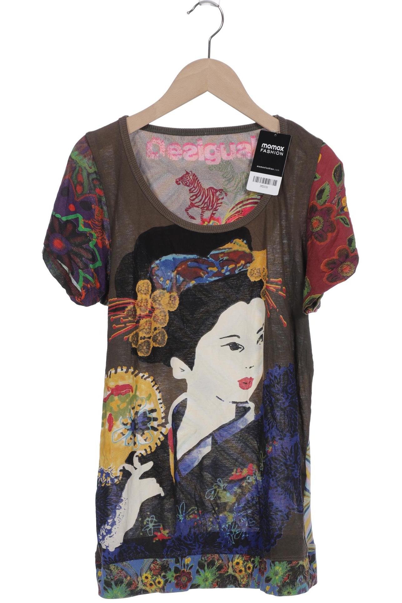 

Desigual Damen T-Shirt, mehrfarbig, Gr. 36