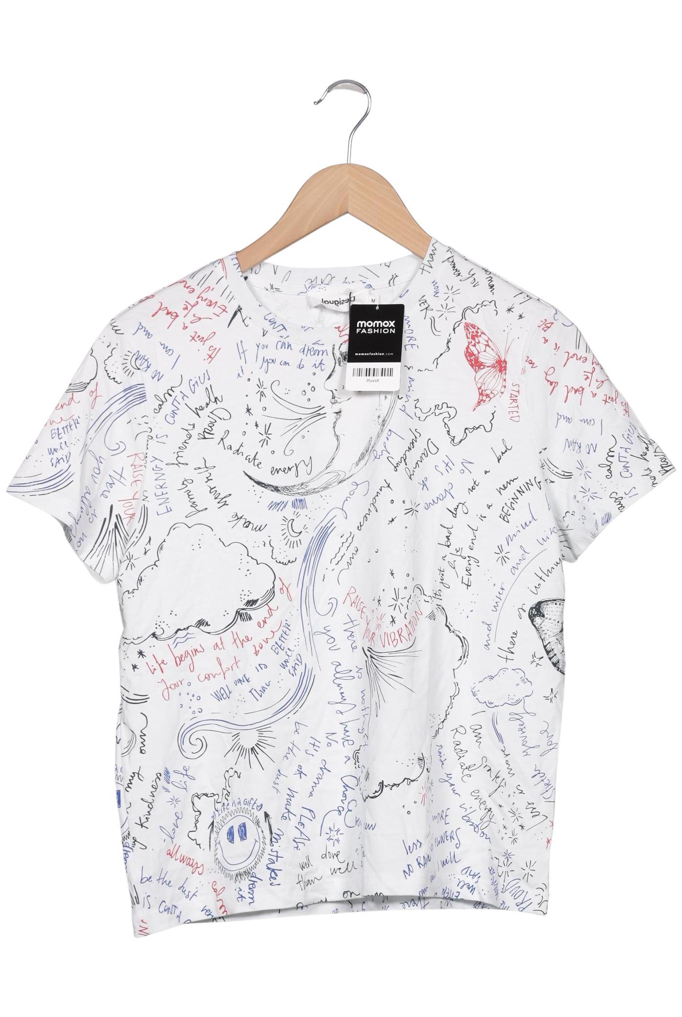 

Desigual Damen T-Shirt, weiß, Gr. 38