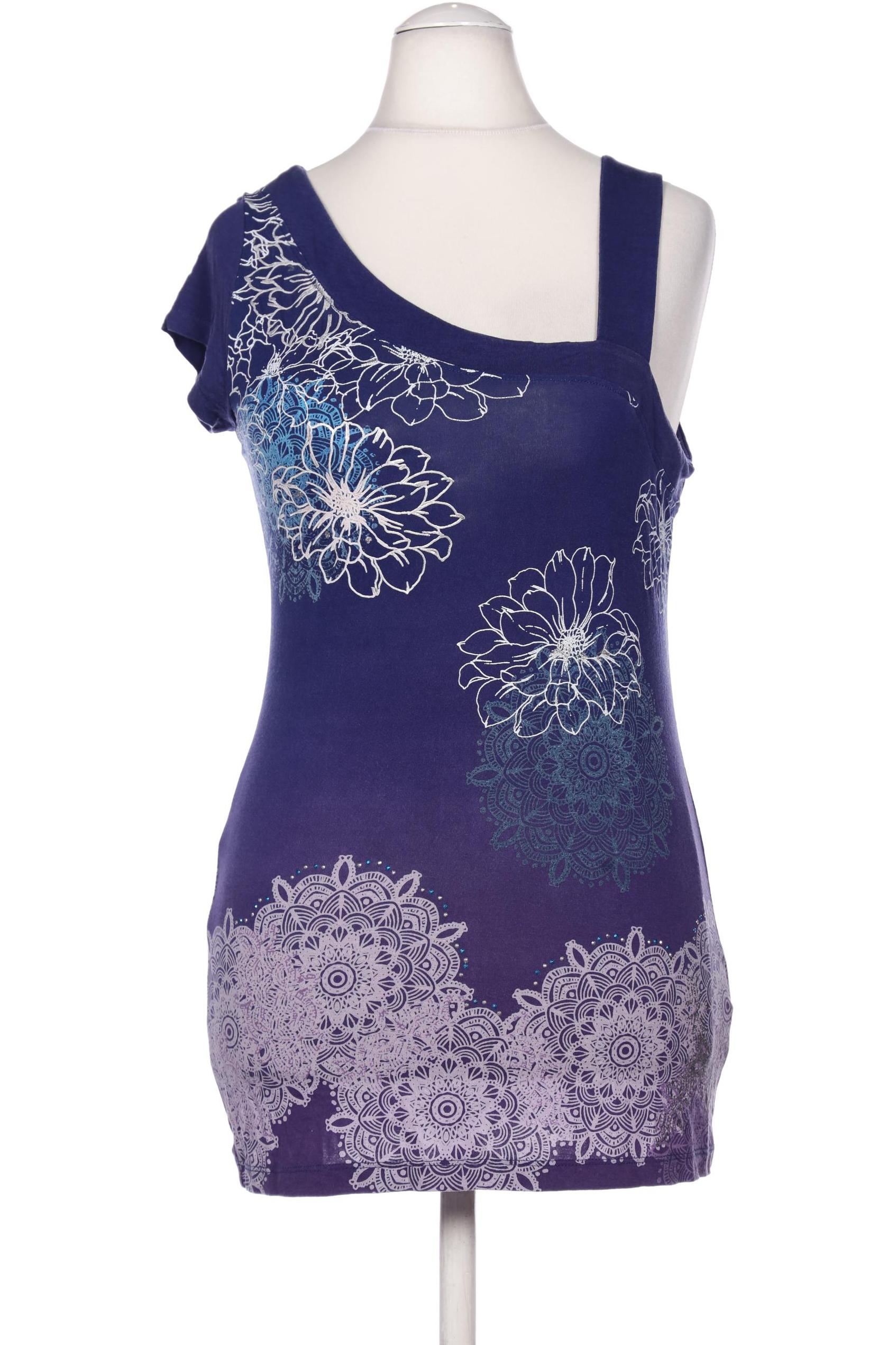 

Desigual Damen T-Shirt, blau, Gr. 36