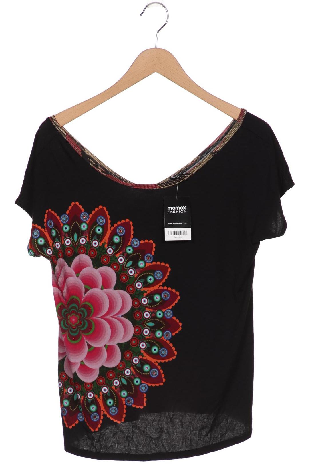 

Desigual Damen T-Shirt, schwarz