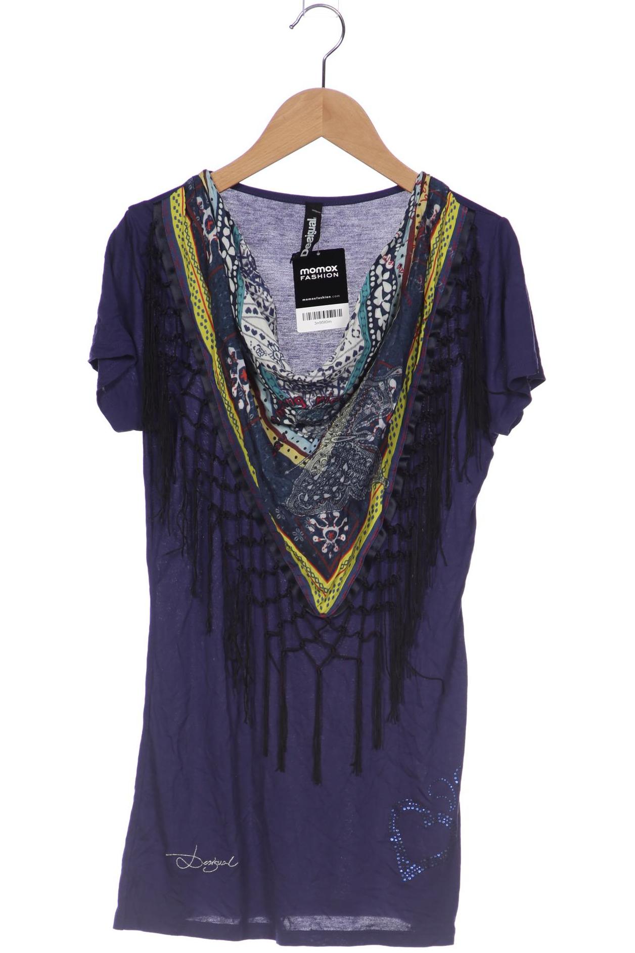 

Desigual Damen T-Shirt, marineblau