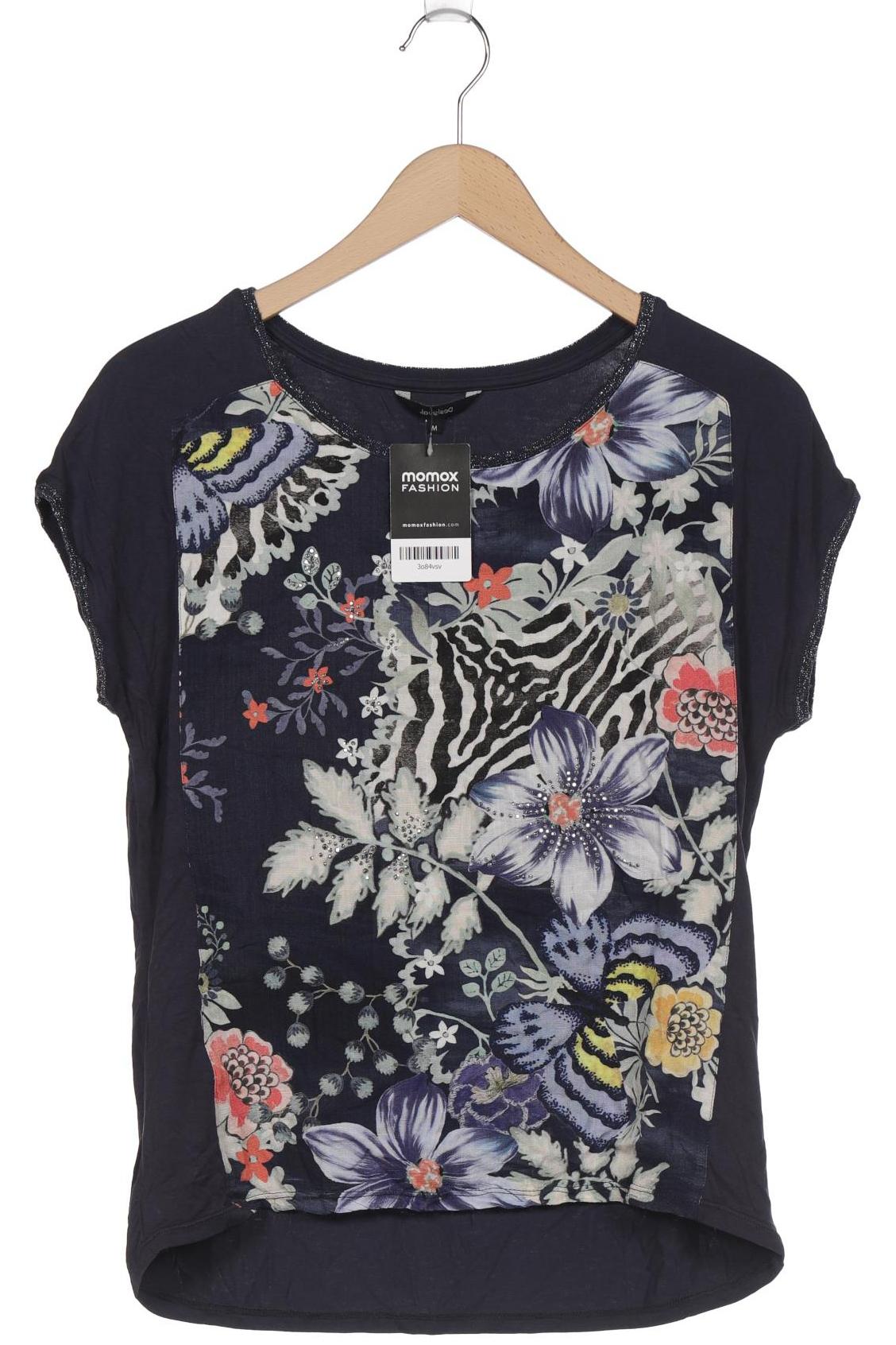 

Desigual Damen T-Shirt, marineblau