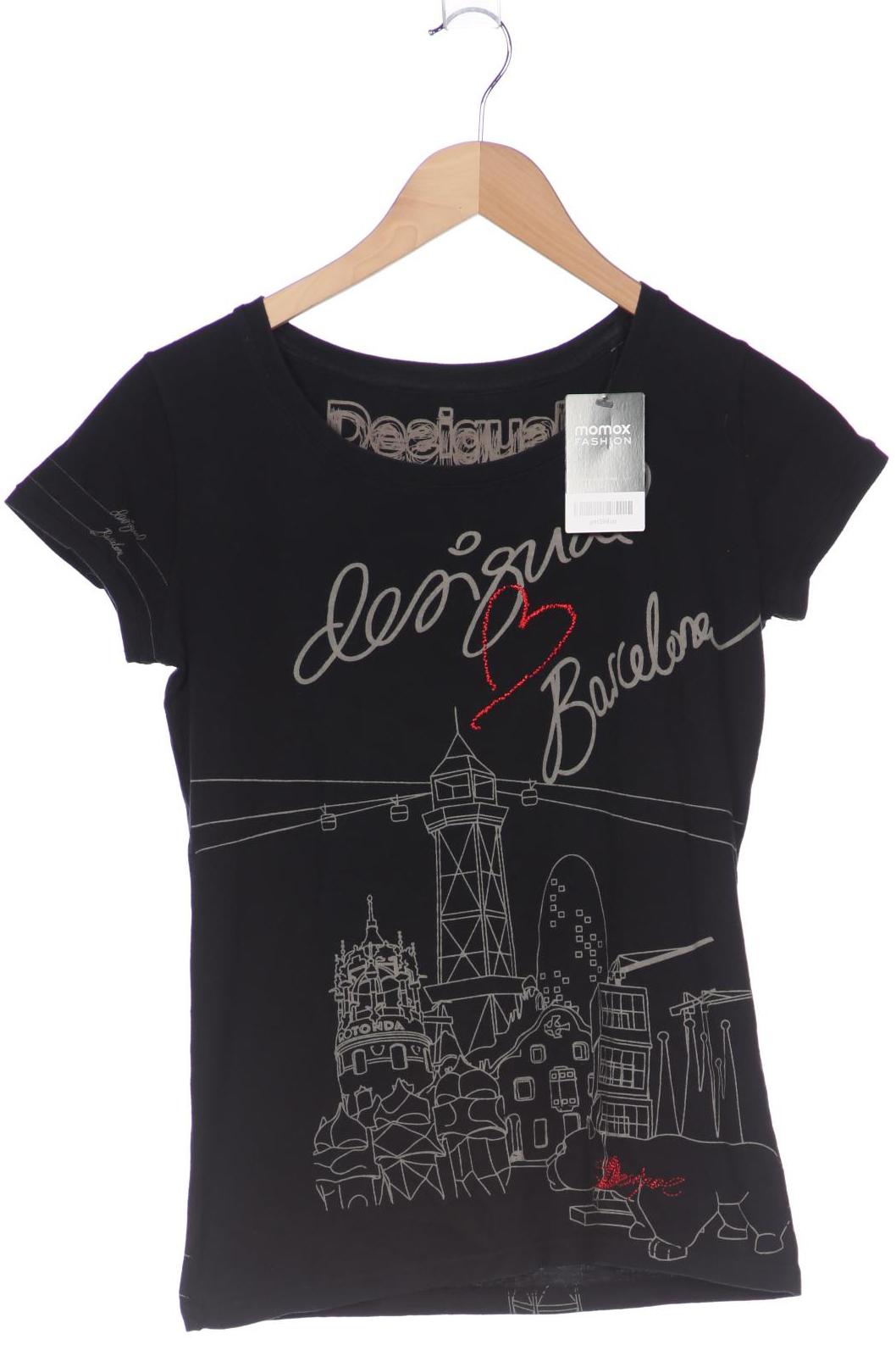 

Desigual Damen T-Shirt, schwarz, Gr. 42