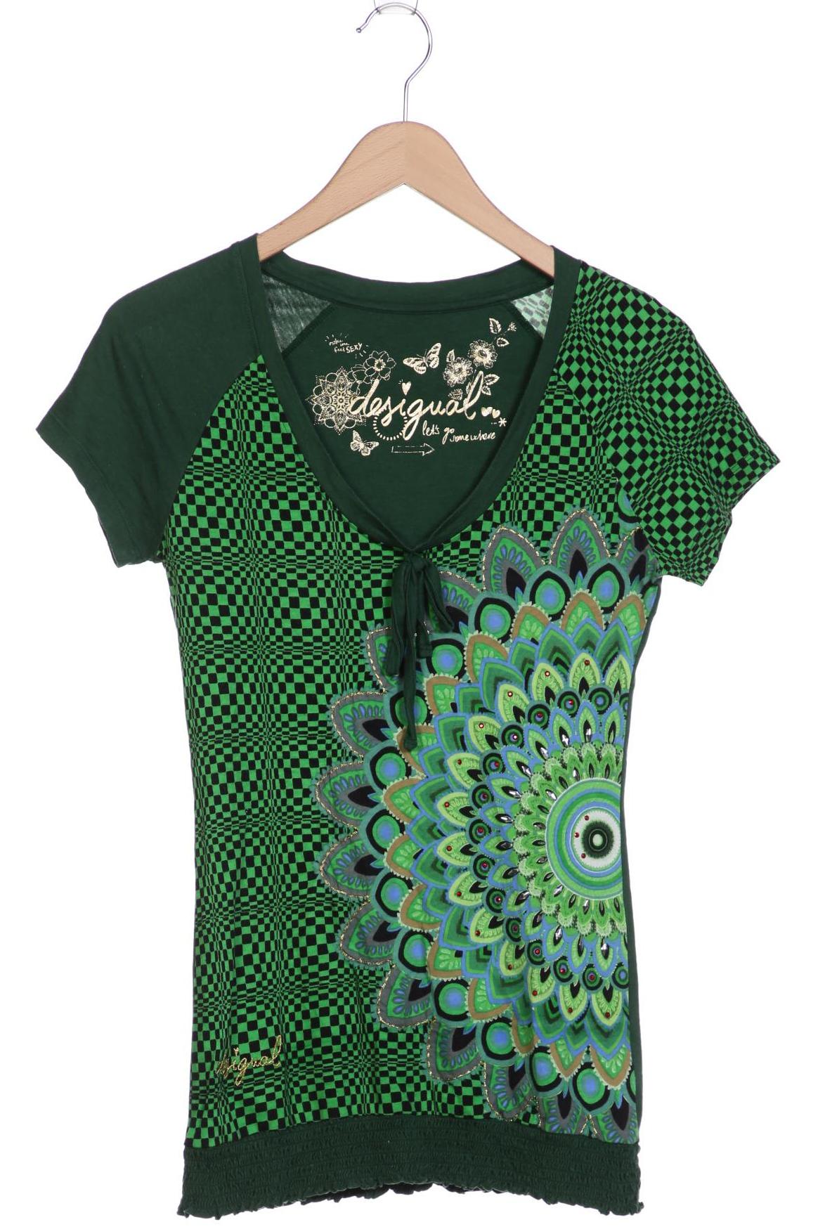 

Desigual Damen T-Shirt, grün