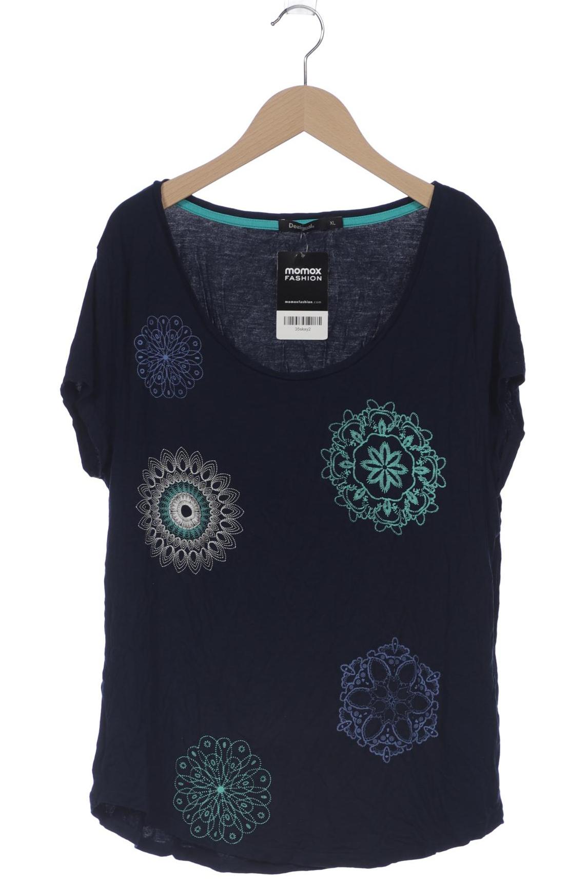 

Desigual Damen T-Shirt, marineblau, Gr. 44