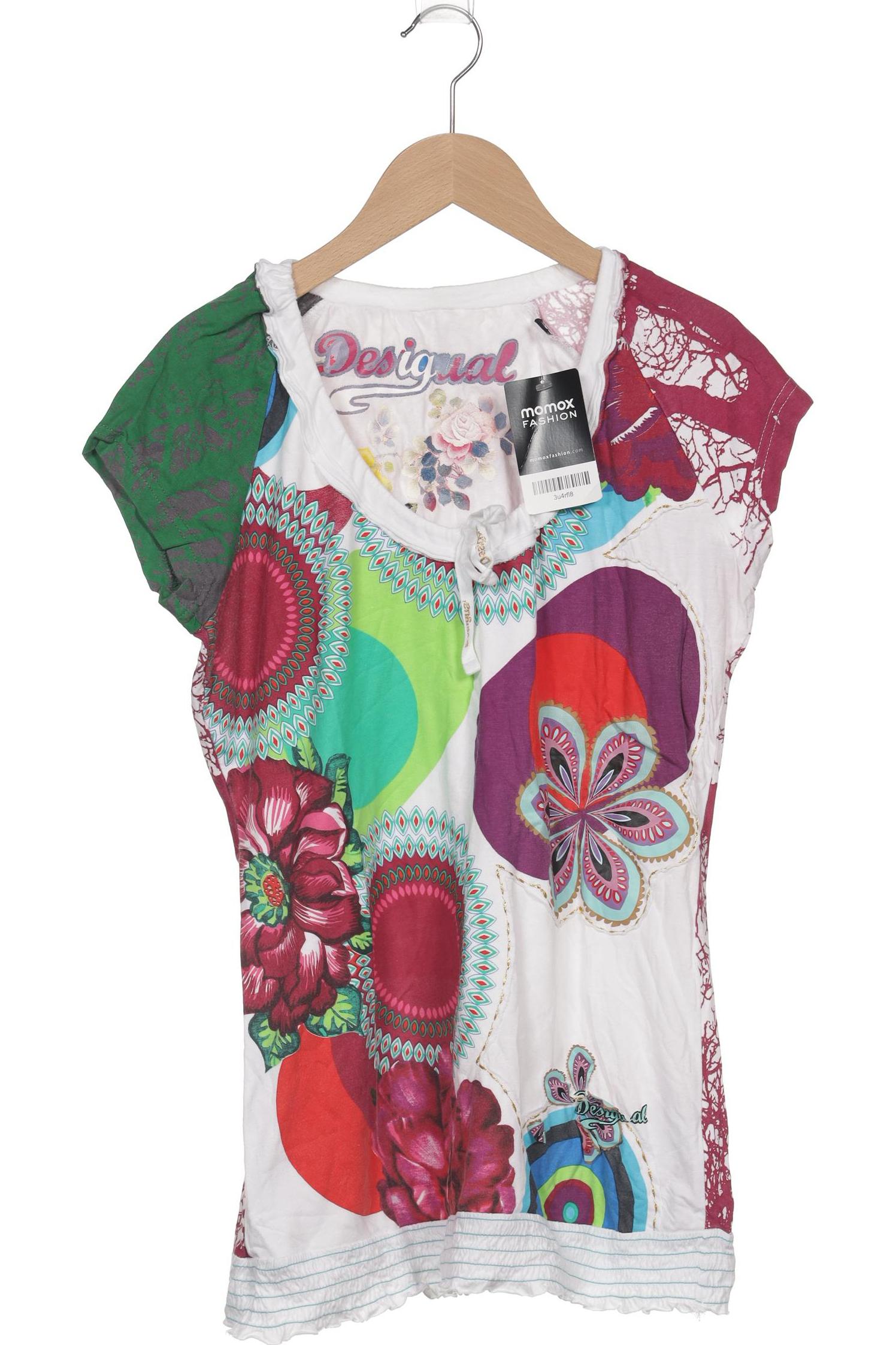 

Desigual Damen T-Shirt, weiß, Gr. 44