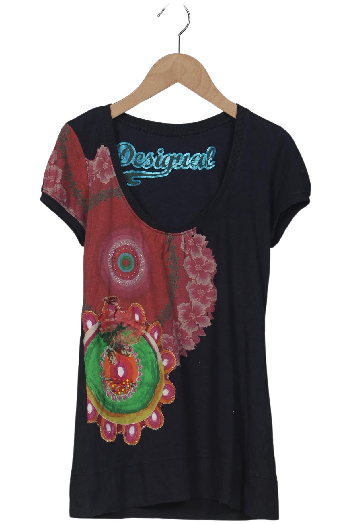 

Desigual Damen T-Shirt, schwarz, Gr. 38
