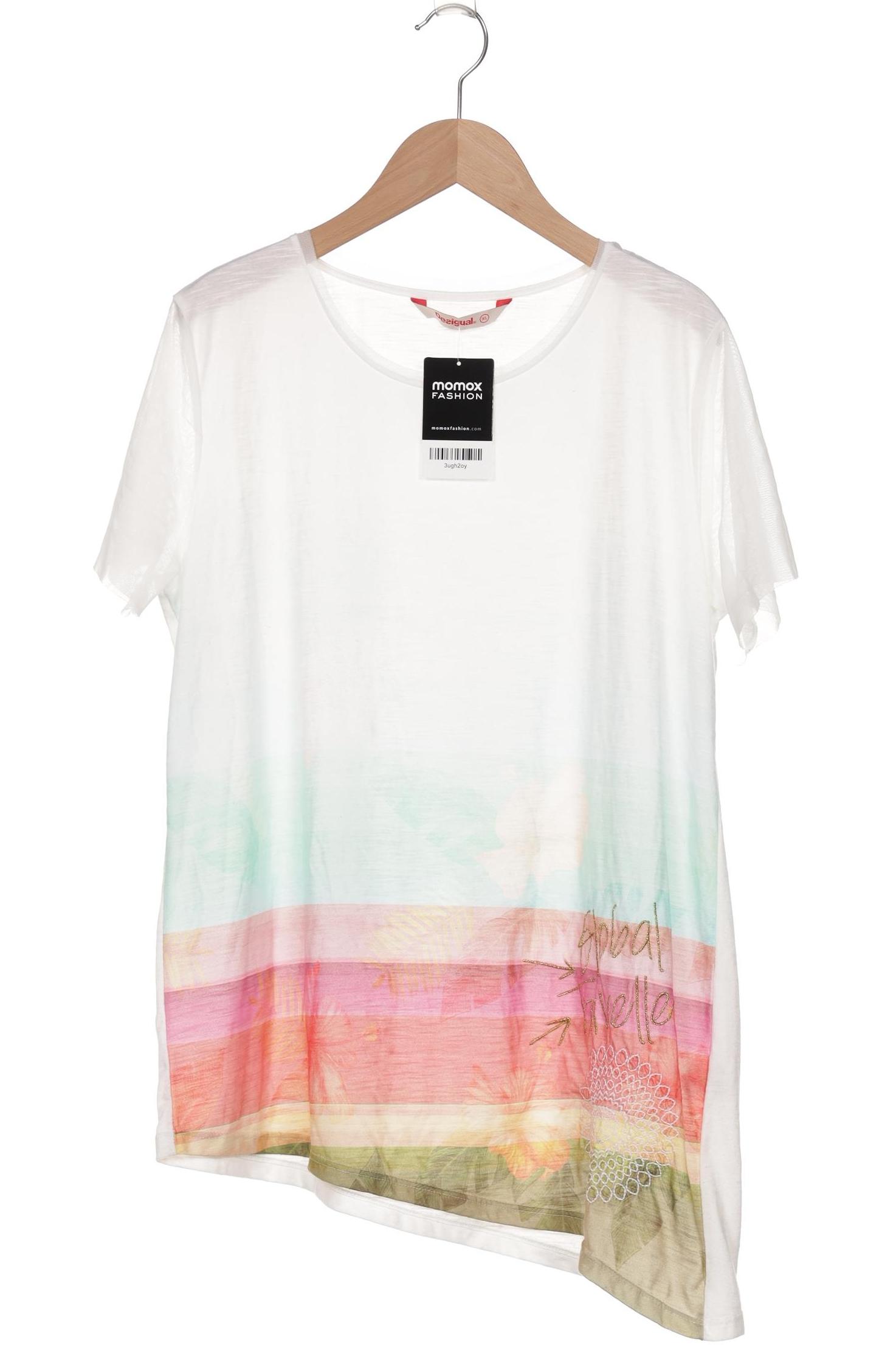 

Desigual Damen T-Shirt, mehrfarbig, Gr. 44