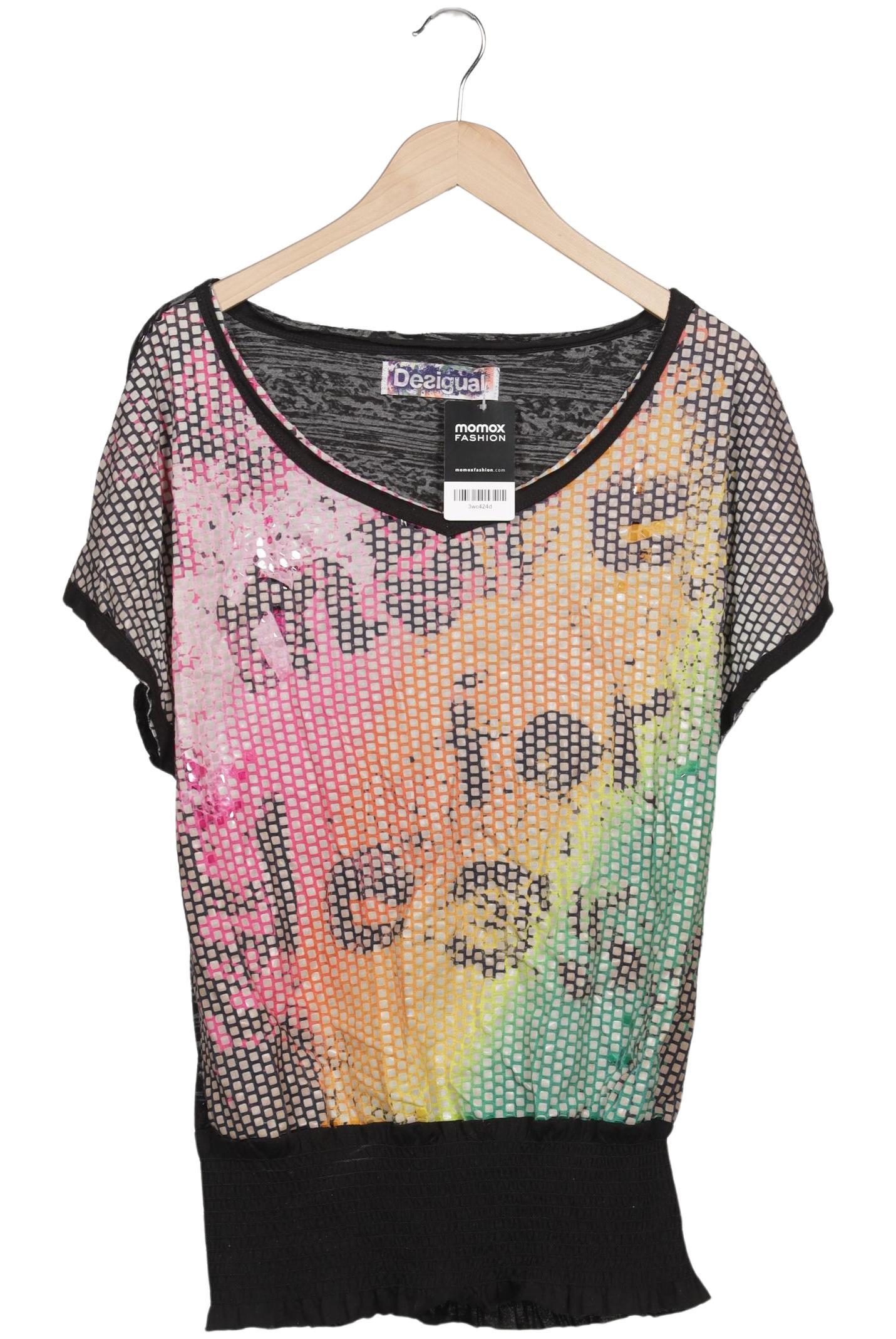 

Desigual Damen T-Shirt, mehrfarbig, Gr. 38
