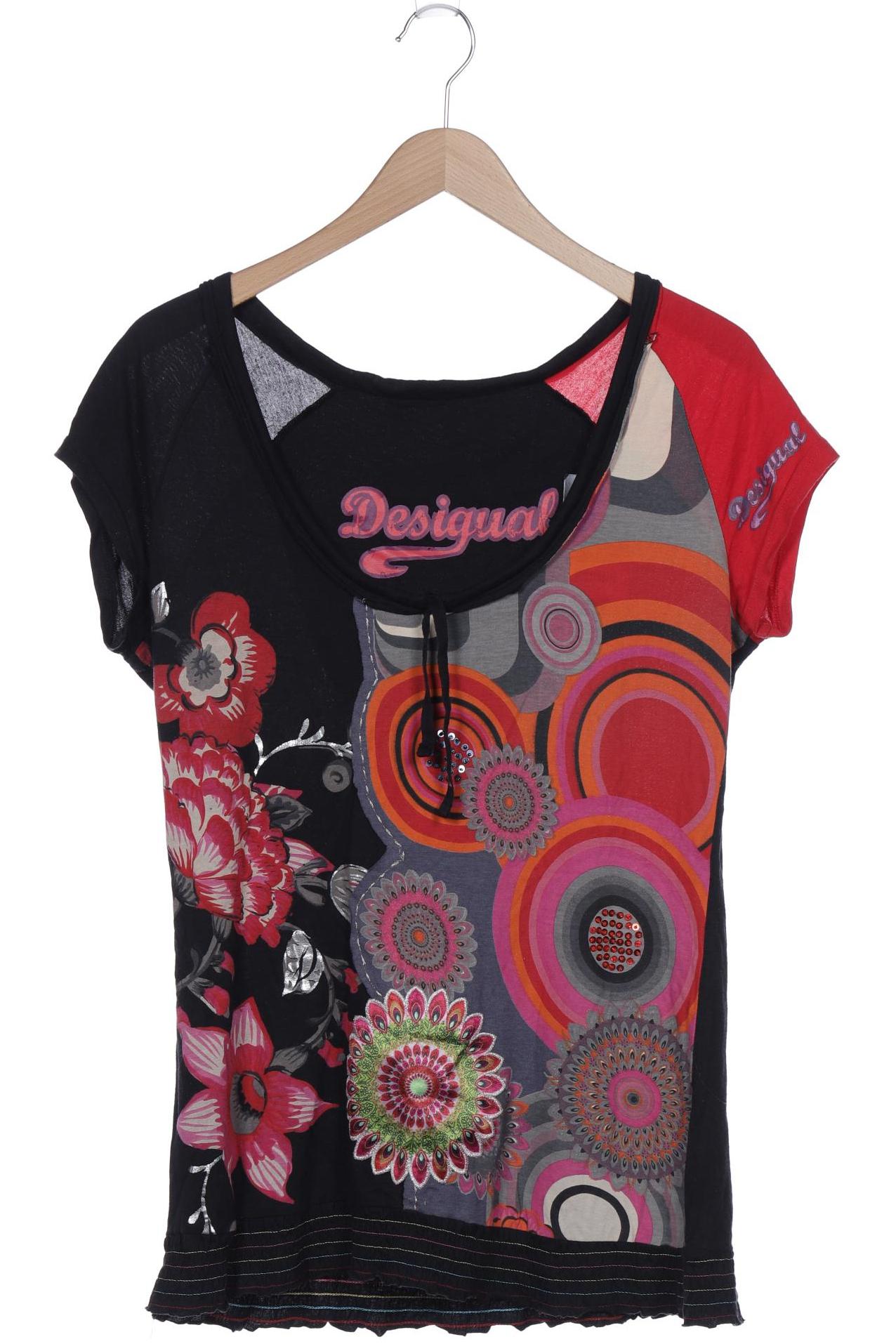 

Desigual Damen T-Shirt, schwarz