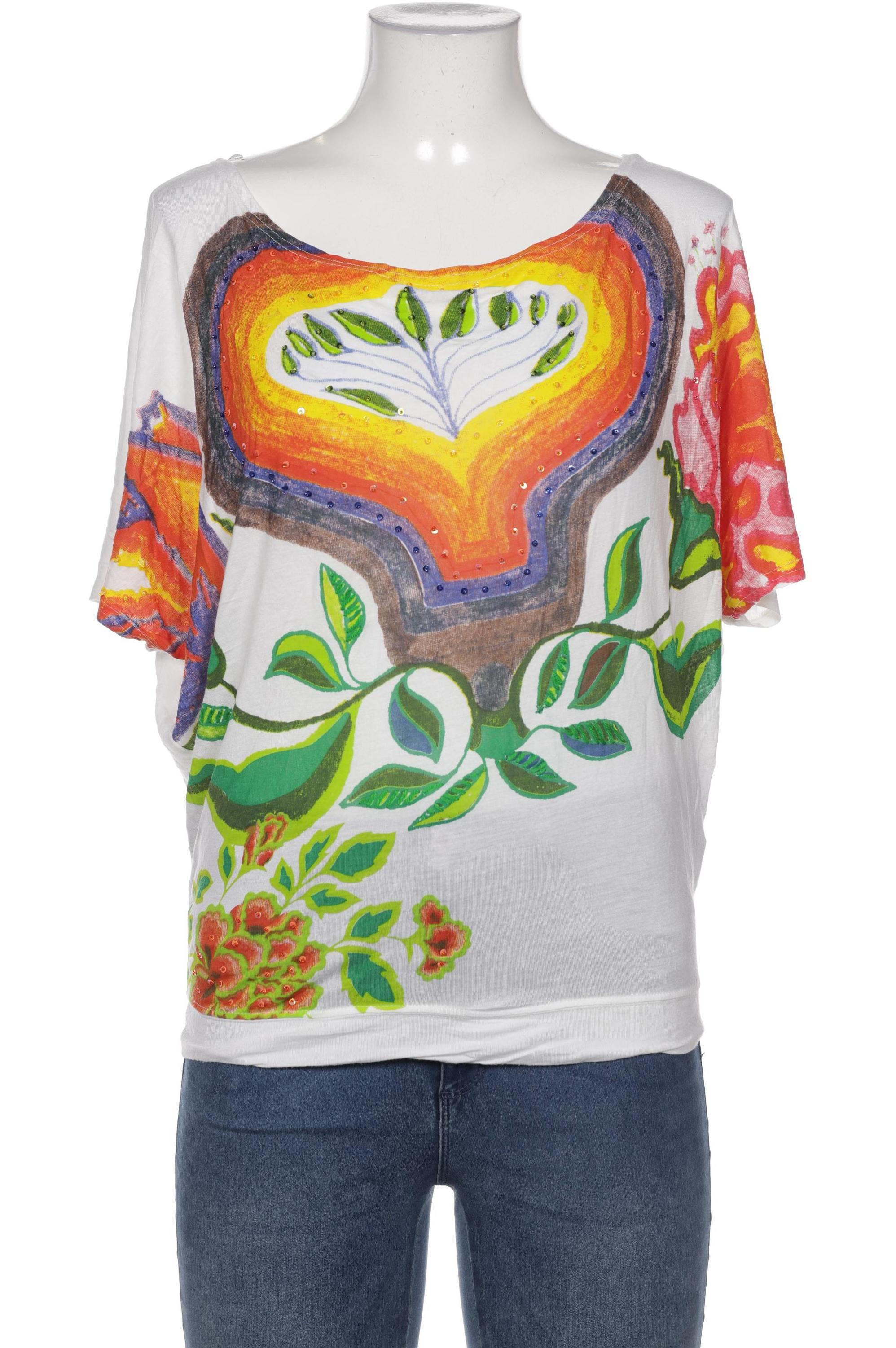 

Desigual Damen T-Shirt, weiß, Gr. 38