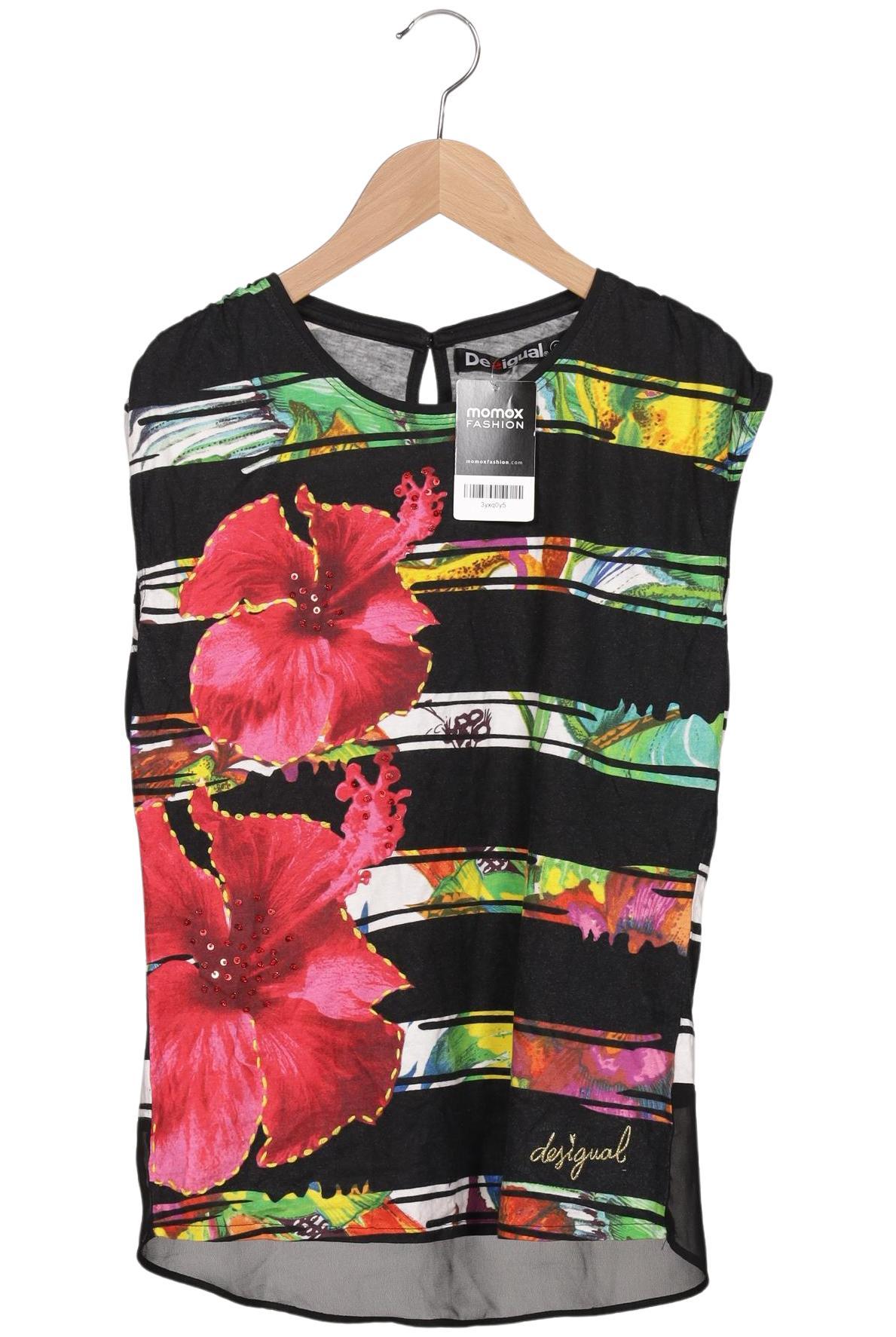 

Desigual Damen T-Shirt, schwarz, Gr. 36
