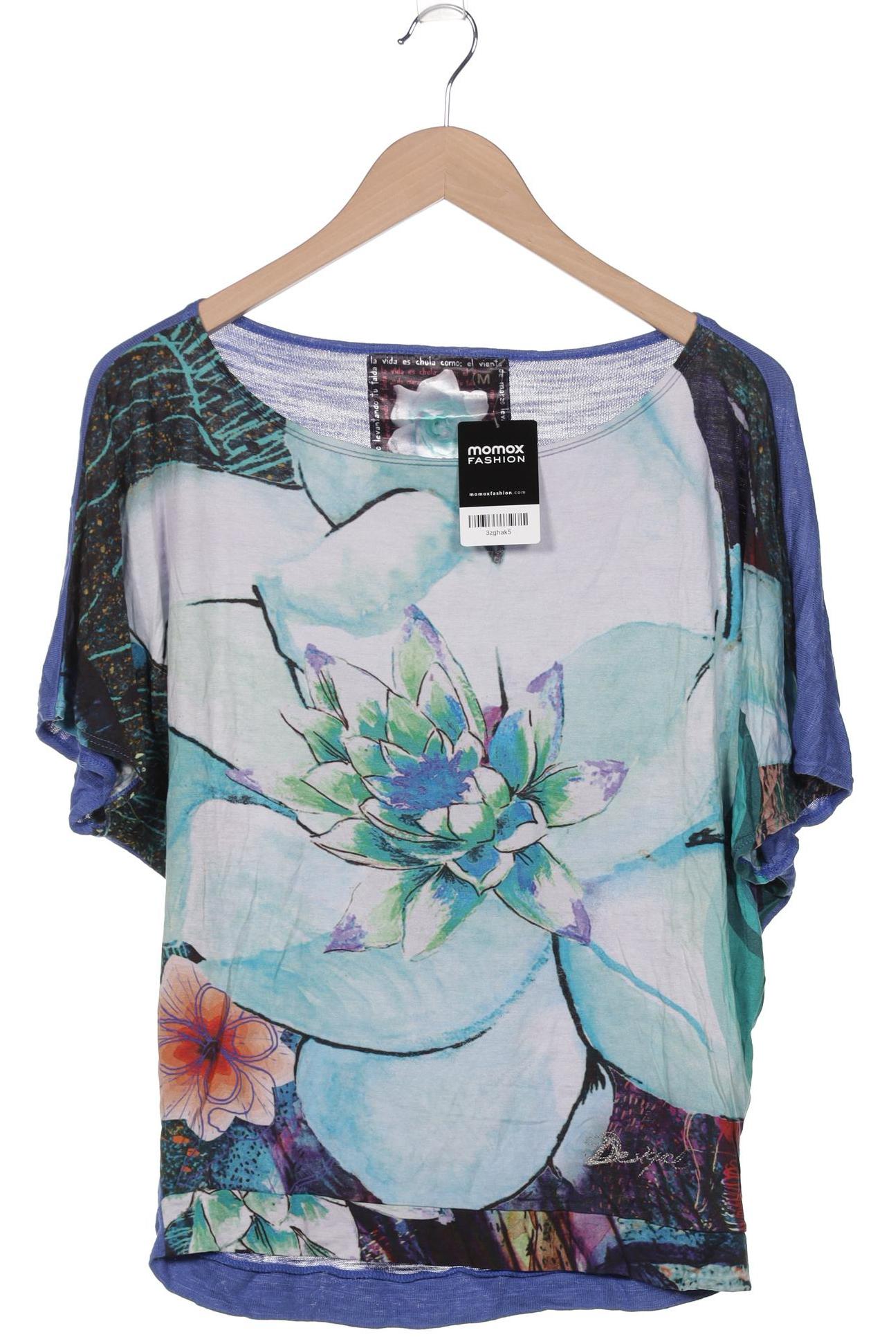 

Desigual Damen T-Shirt, blau, Gr. 38