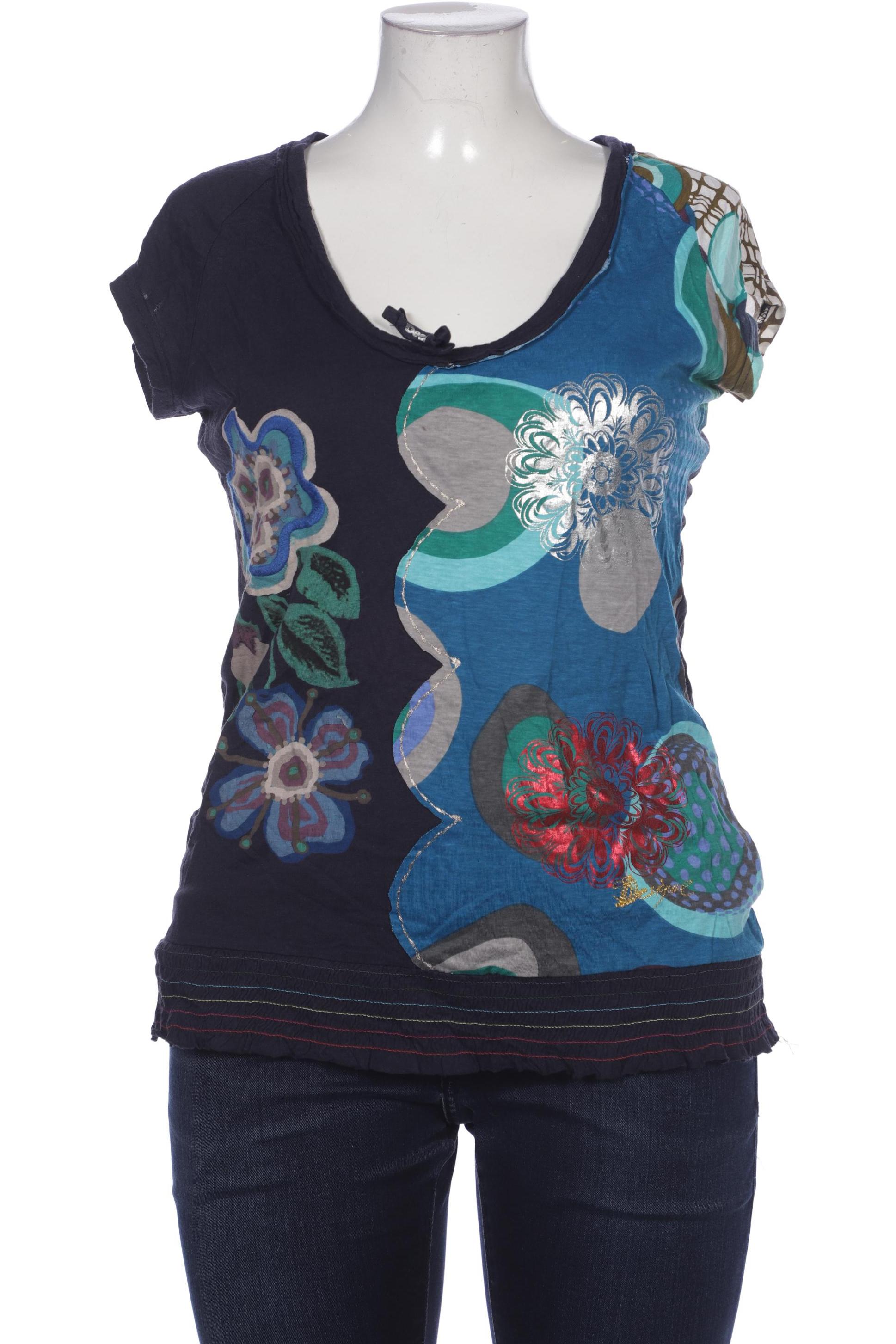

Desigual Damen T-Shirt, marineblau, Gr. 42