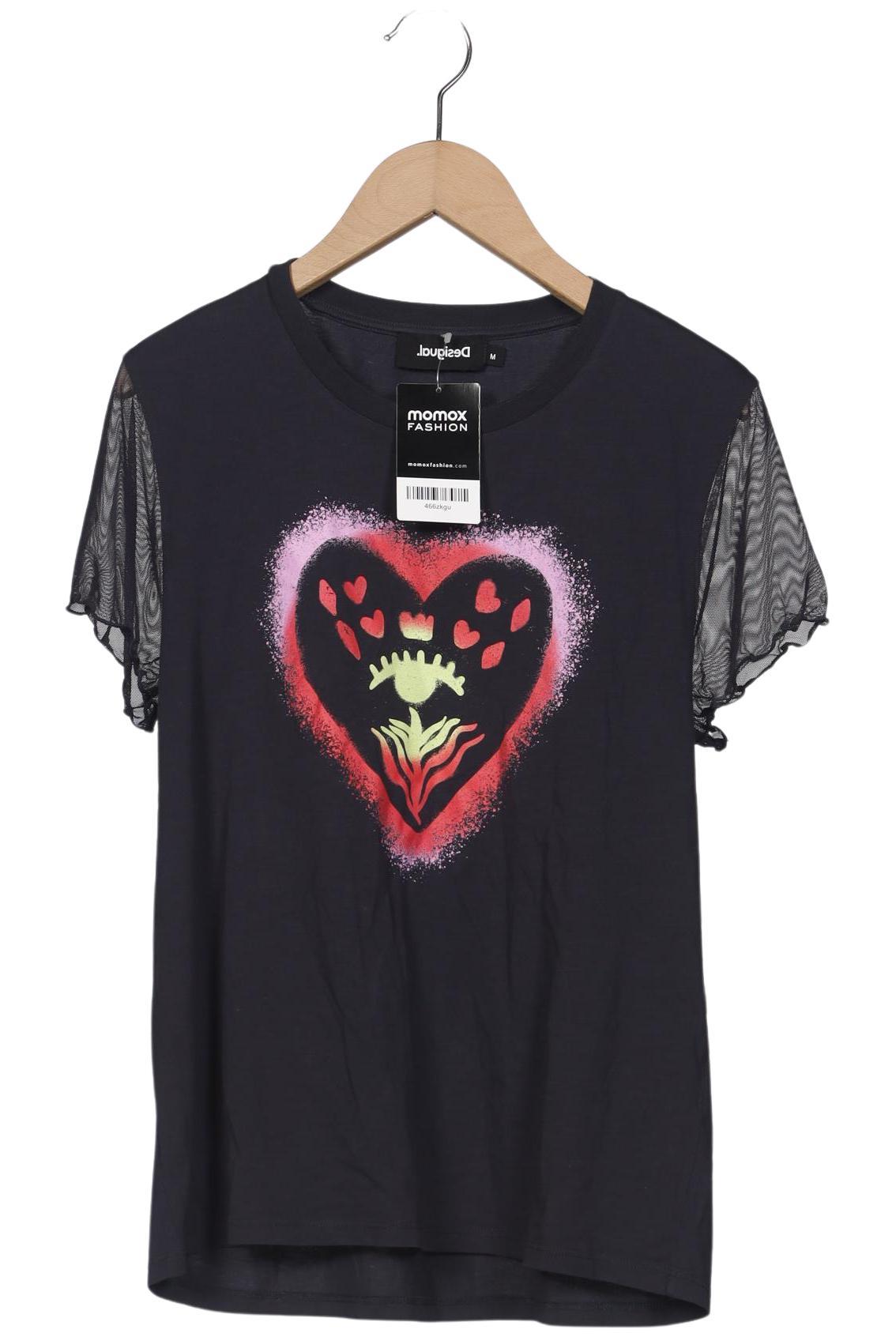 

Desigual Damen T-Shirt, marineblau, Gr. 38