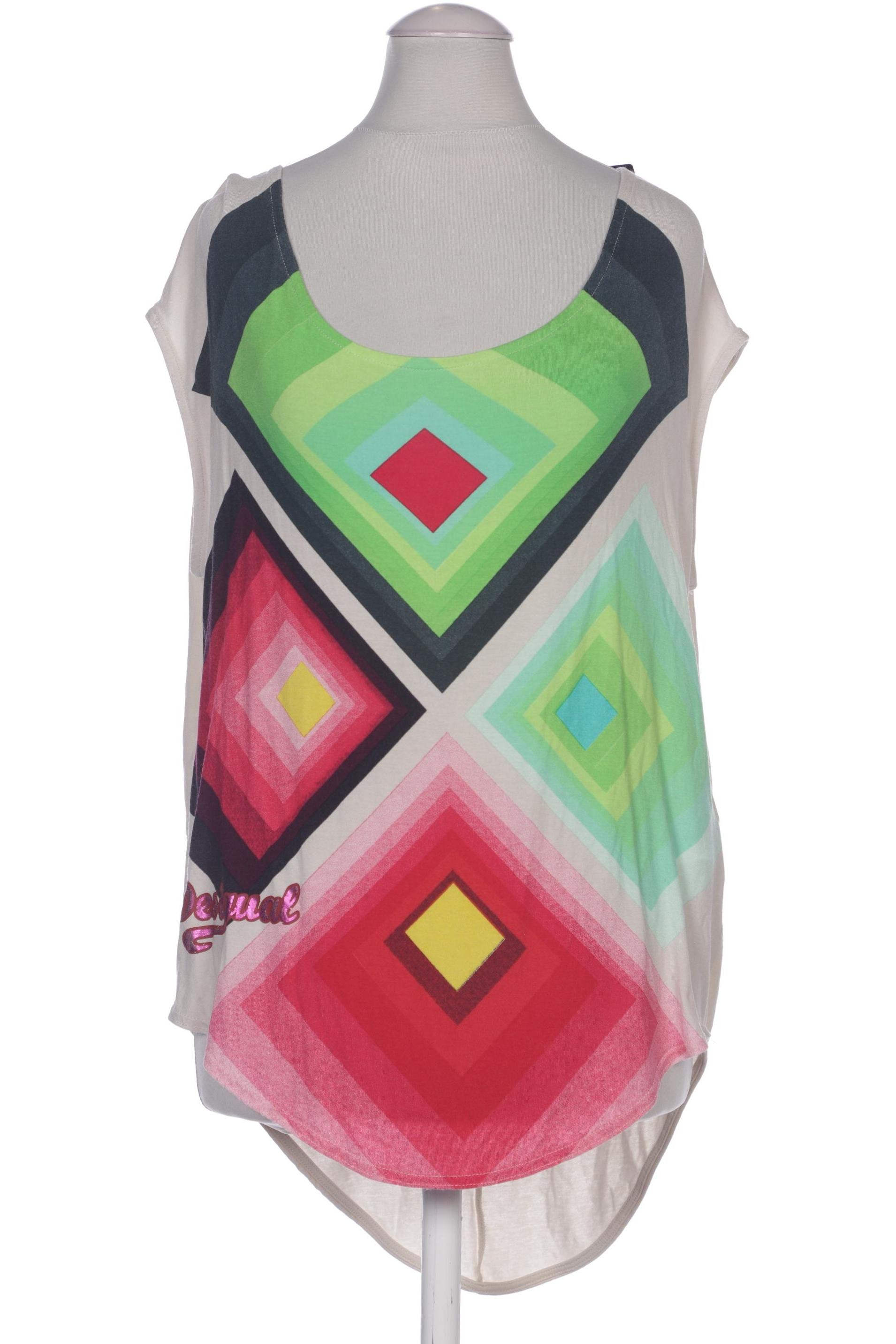 

Desigual Damen T-Shirt, mehrfarbig, Gr. 34