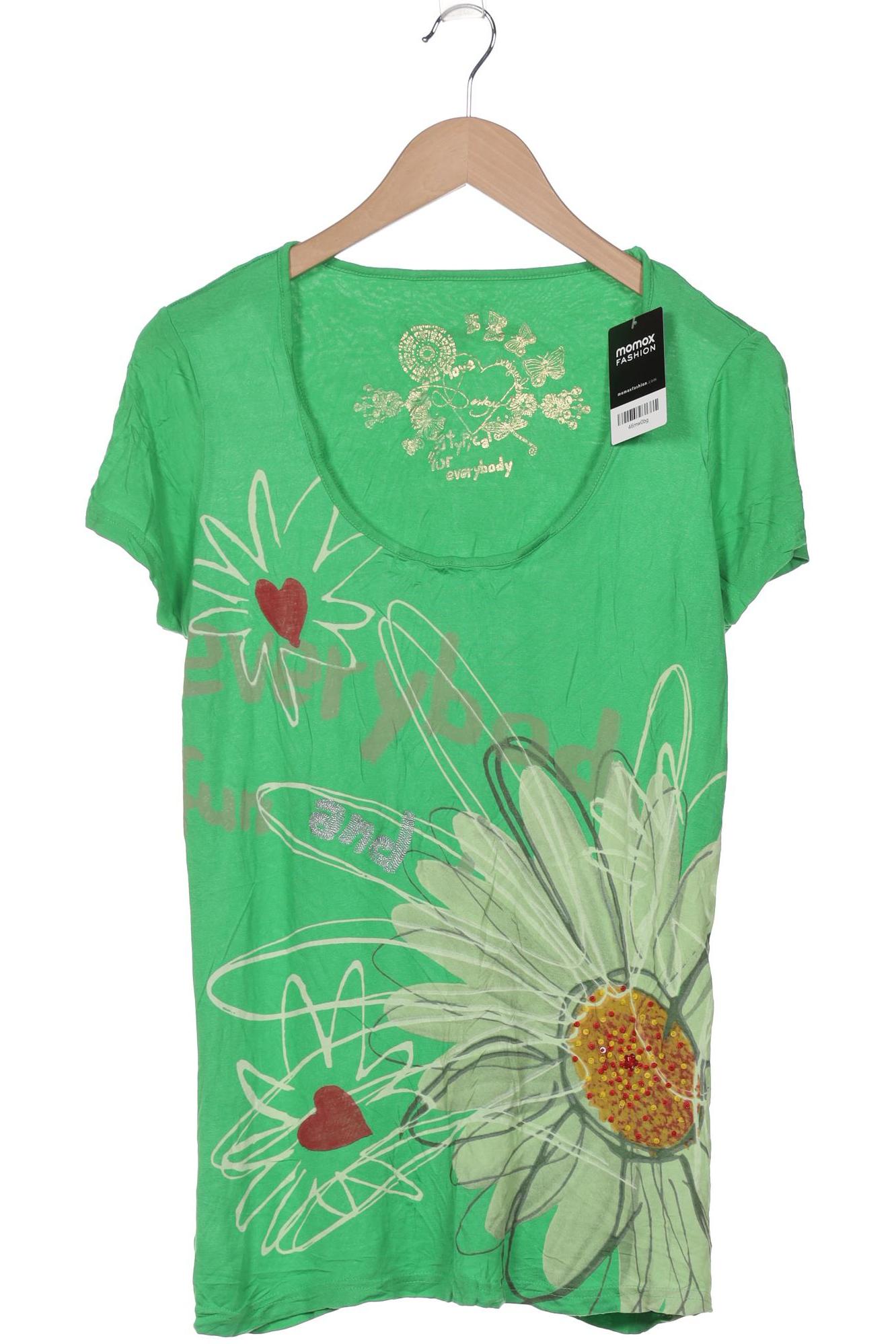 

Desigual Damen T-Shirt, grün, Gr. 46