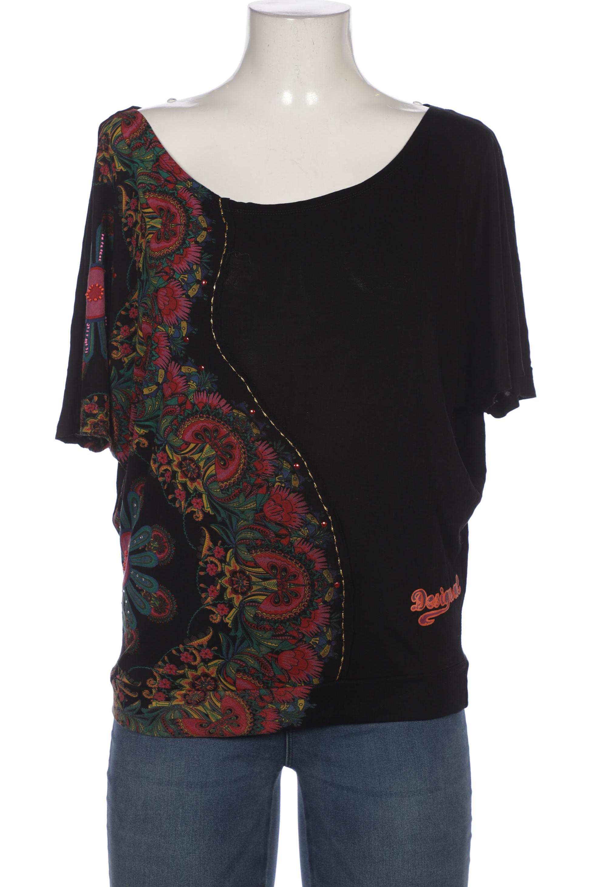 

Desigual Damen T-Shirt, schwarz