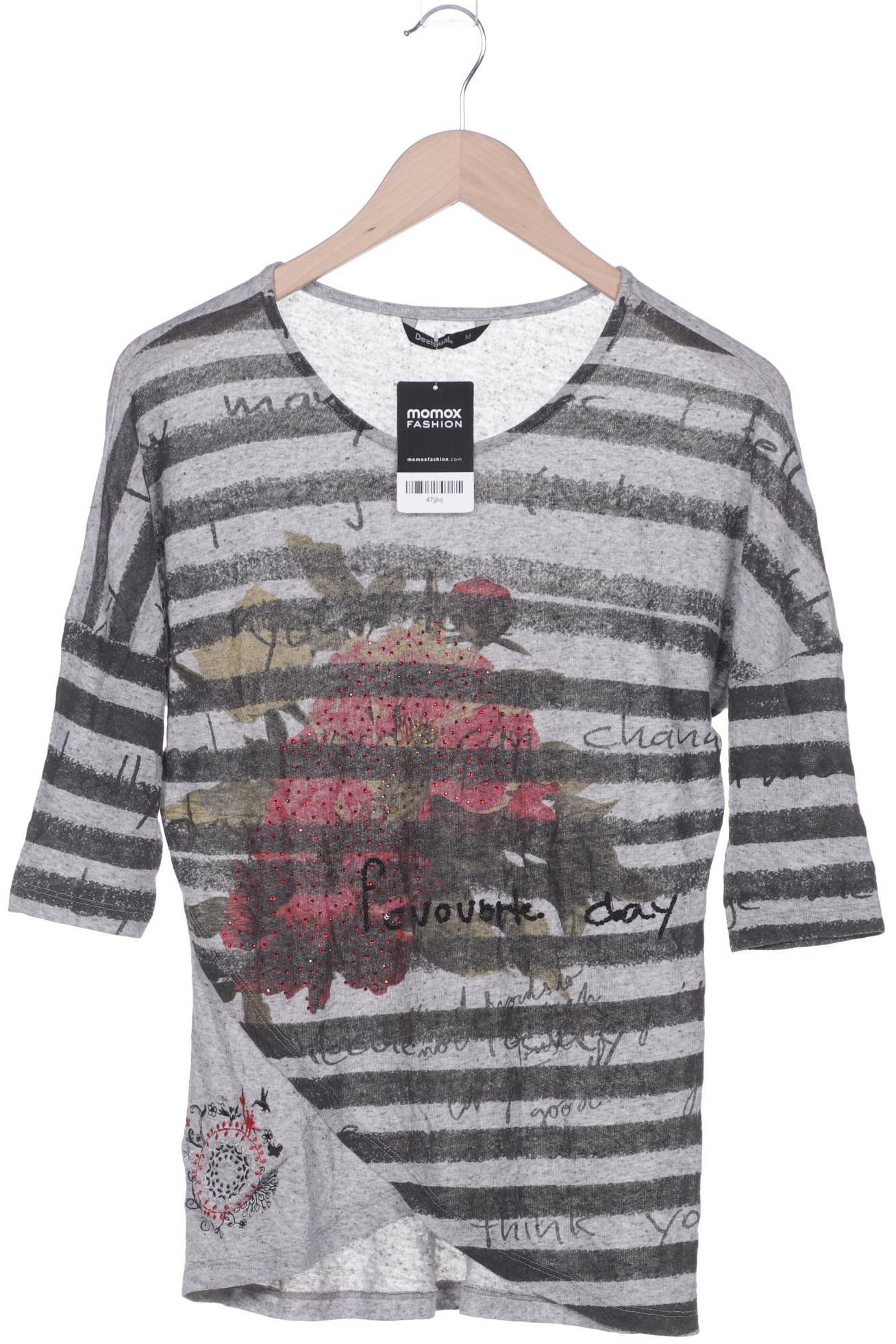 

Desigual Damen T-Shirt, grau, Gr. 38