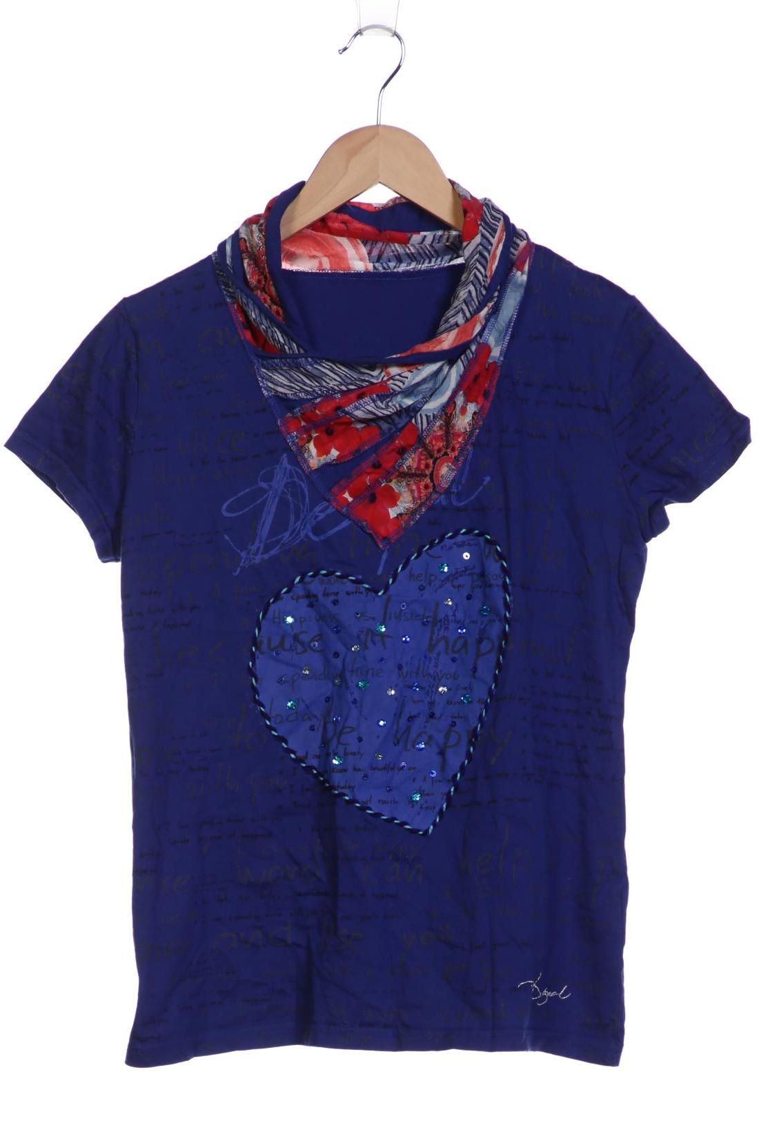 

Desigual Damen T-Shirt, blau, Gr. 44