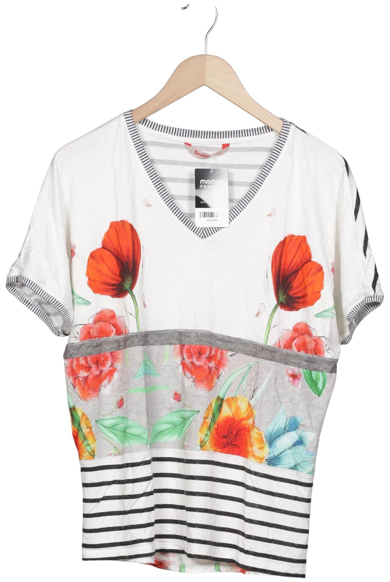 

Desigual Damen T-Shirt, mehrfarbig, Gr. 44