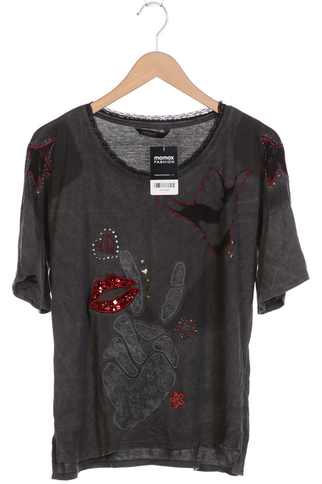 

Desigual Damen T-Shirt, grau