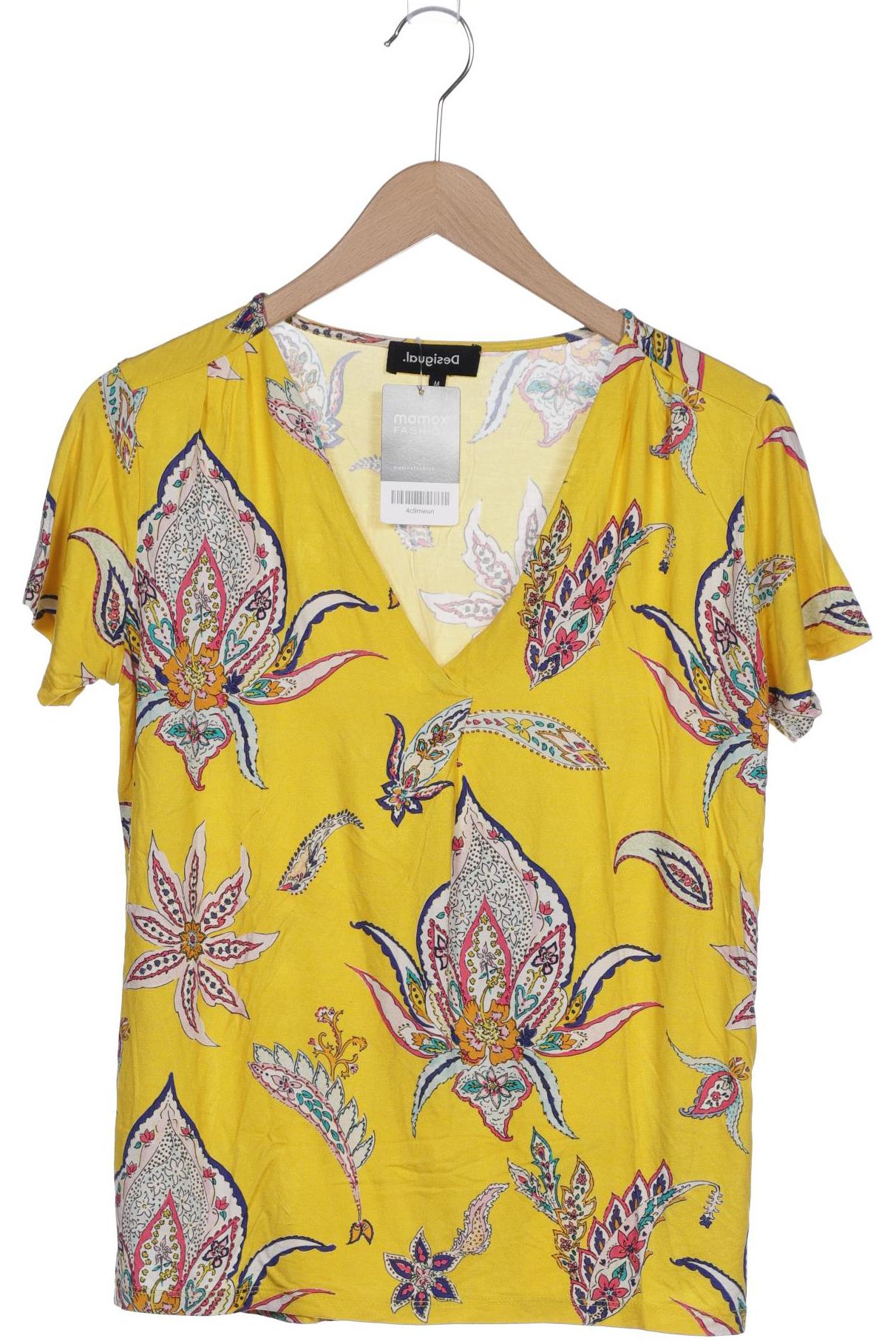

Desigual Damen T-Shirt, gelb, Gr. 38