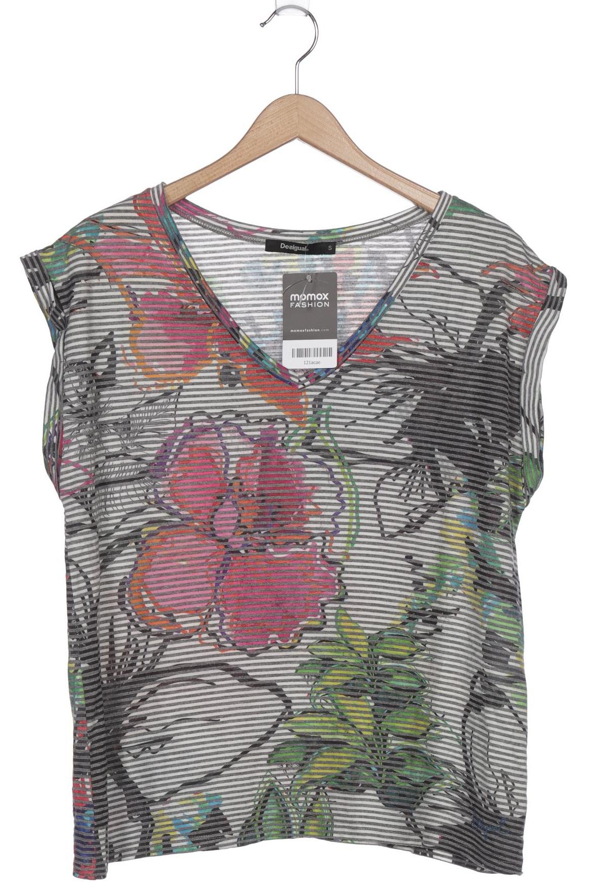 

Desigual Damen T-Shirt, grau, Gr. 36