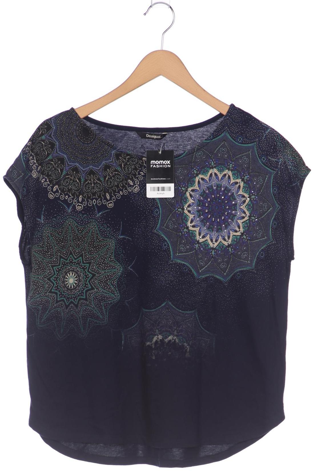 

Desigual Damen T-Shirt, marineblau, Gr. 42