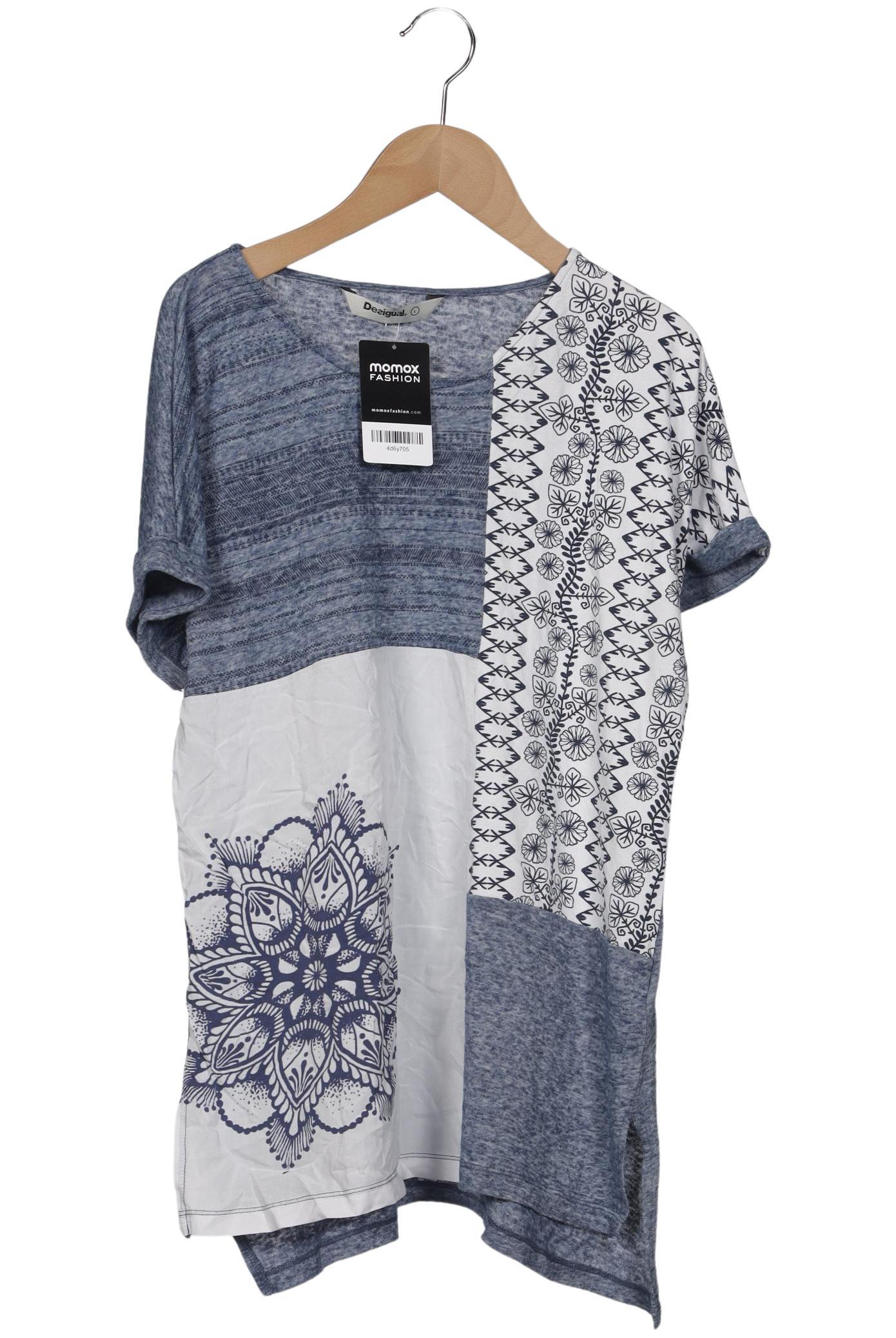 

Desigual Damen T-Shirt, blau, Gr. 42