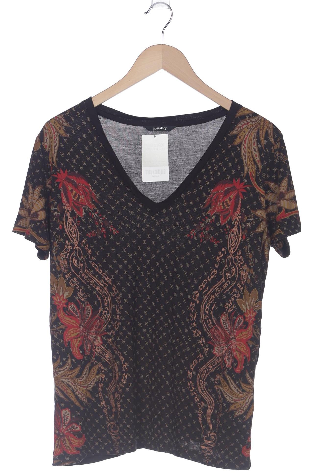 

Desigual Damen T-Shirt, schwarz, Gr. 36