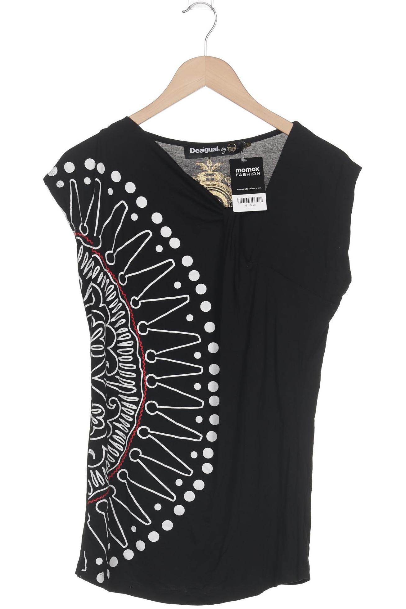 

Desigual Damen T-Shirt, schwarz, Gr. 38