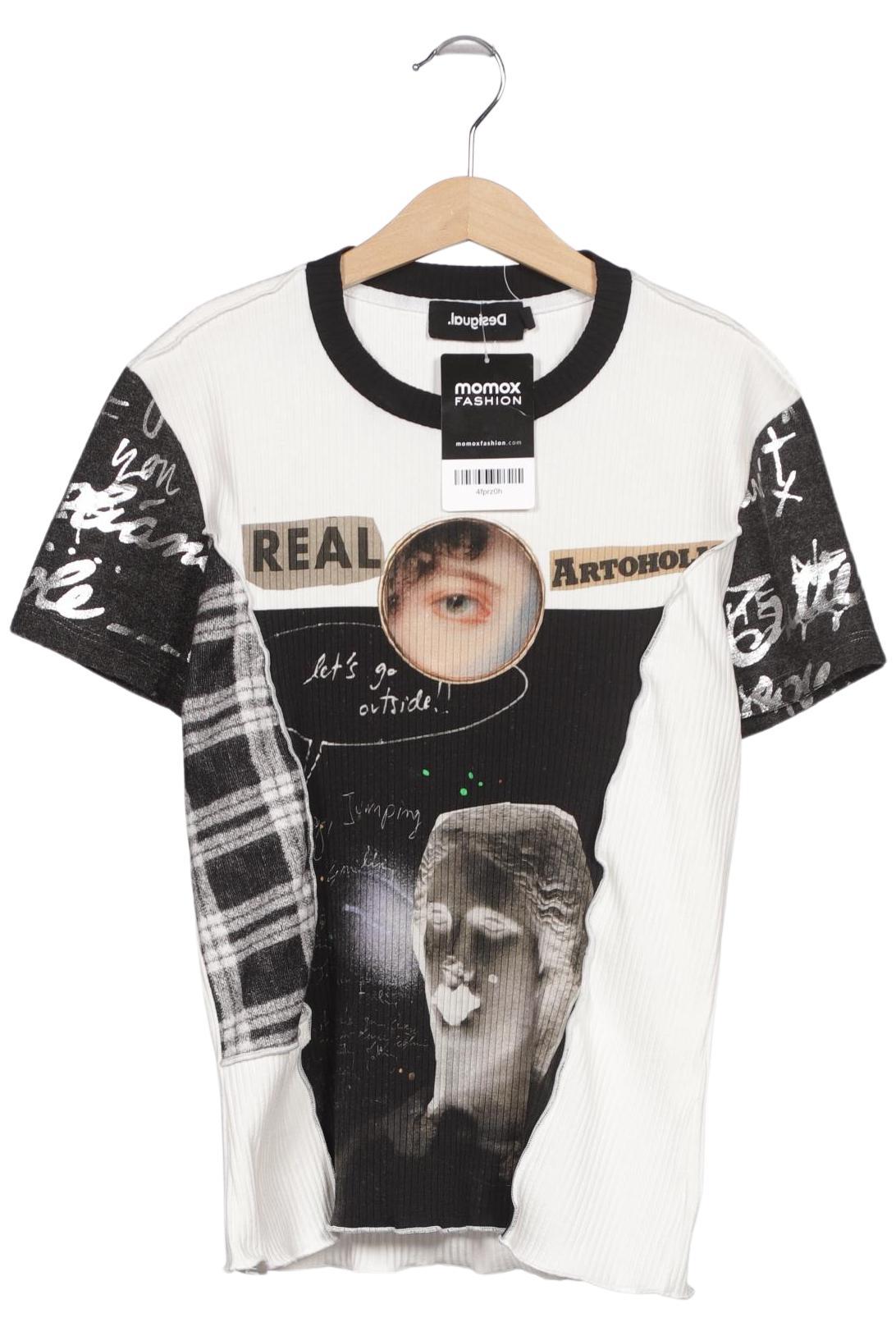 

Desigual Damen T-Shirt, mehrfarbig, Gr. 42