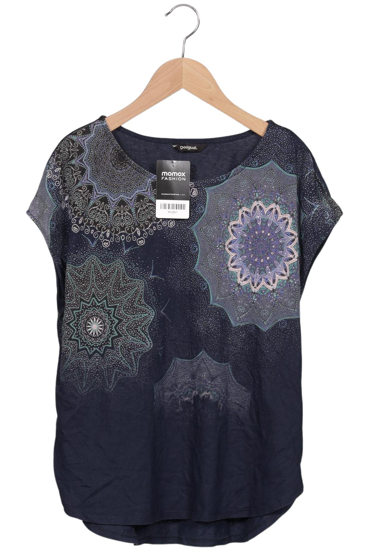 

Desigual Damen T-Shirt, marineblau, Gr. 42