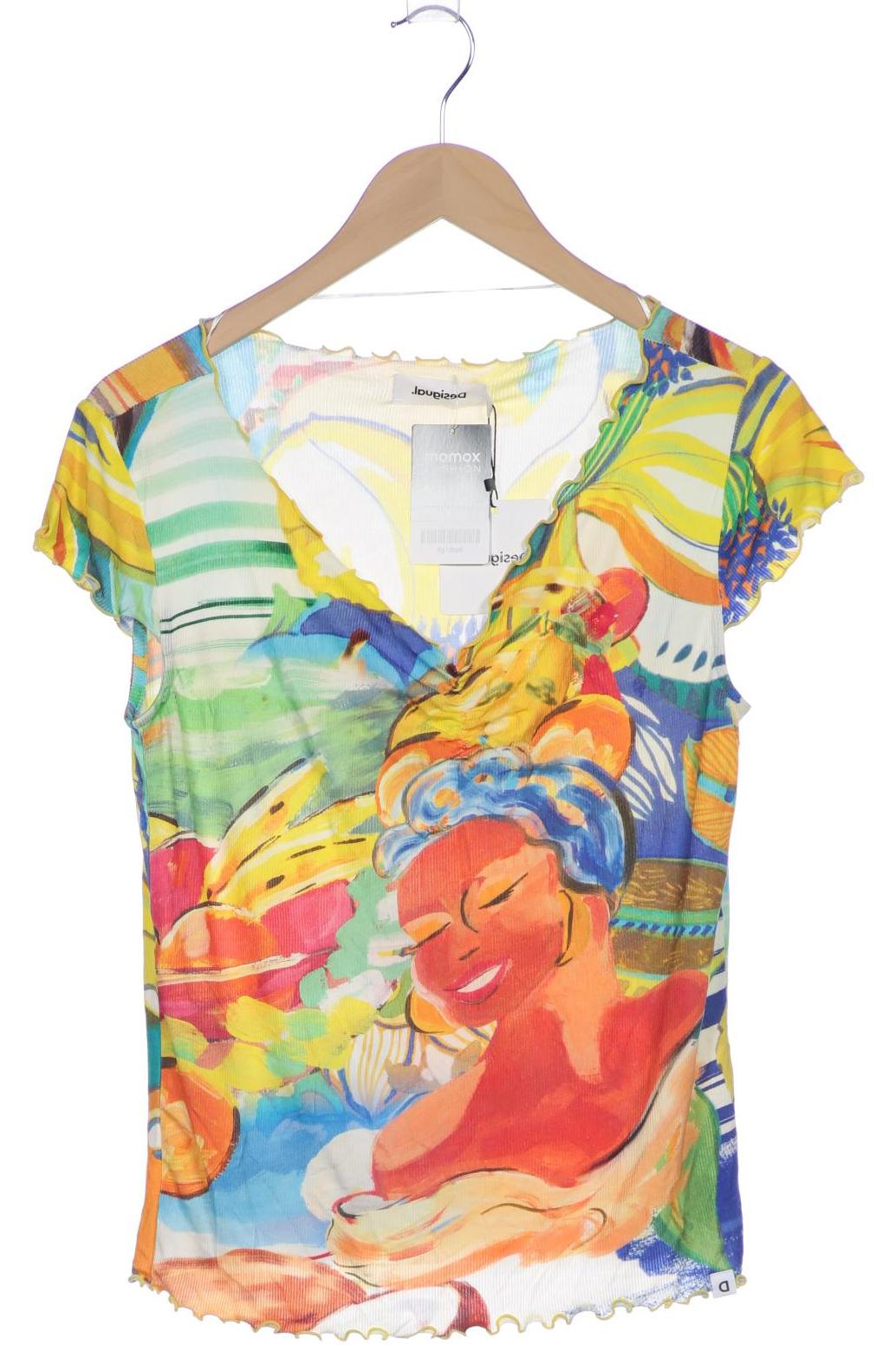 

Desigual Damen T-Shirt, mehrfarbig, Gr. 44