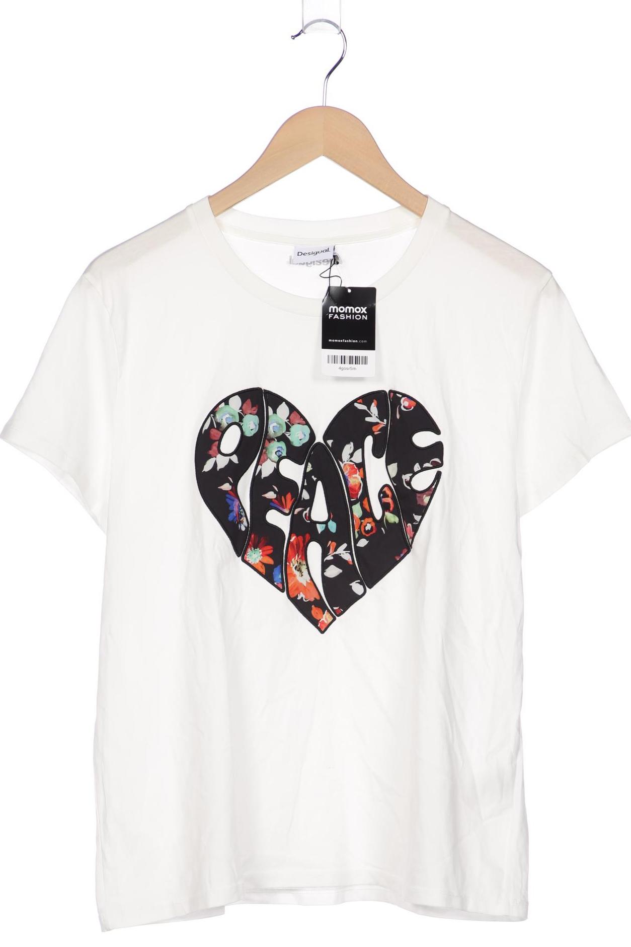 

Desigual Damen T-Shirt, weiß