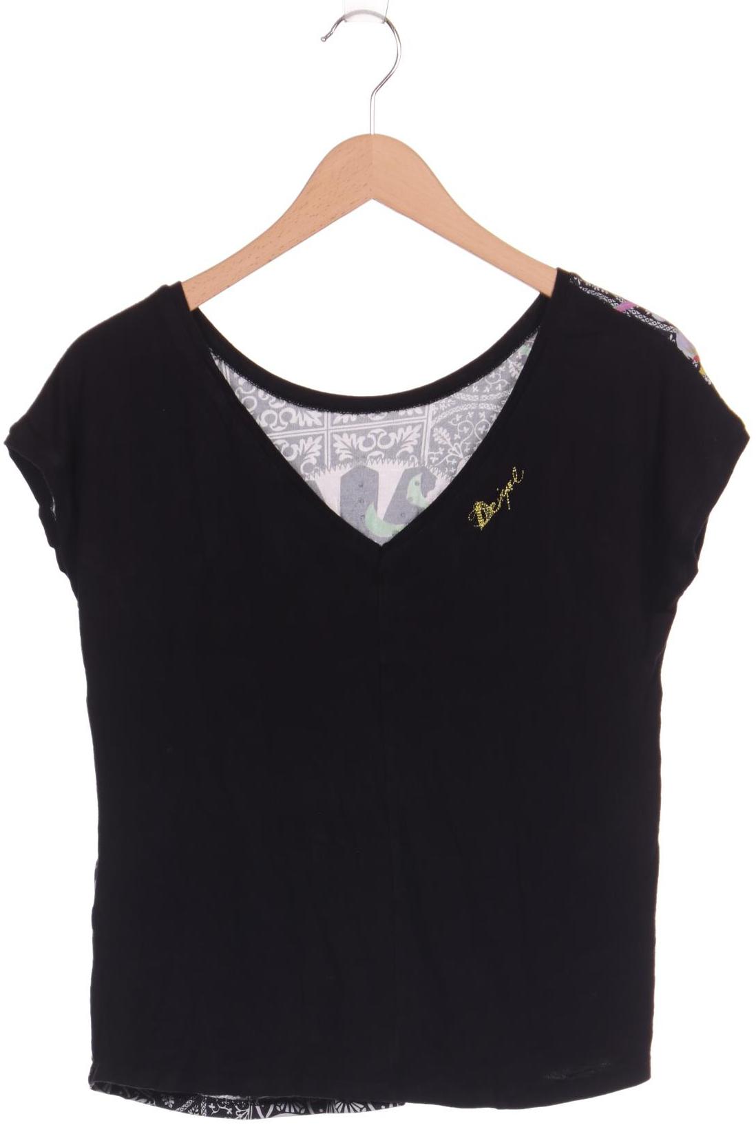 

Desigual Damen T-Shirt, schwarz